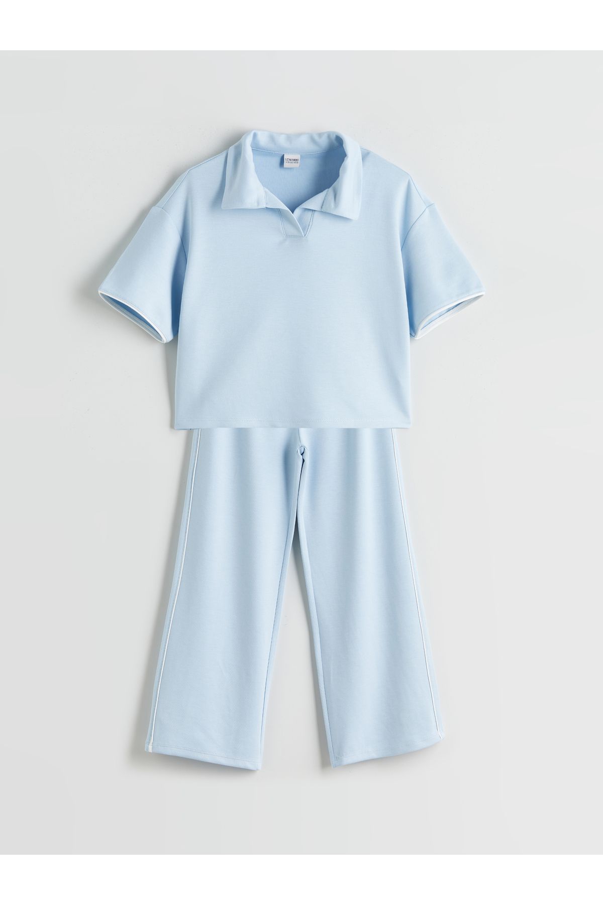 LC Waikiki Polo Yaka Kız Çocuk Tişört ve Pantolon