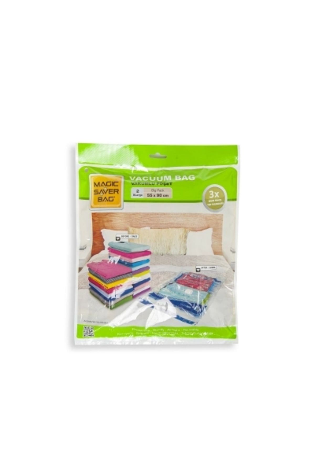 HAZEGO 55x90 Xl Vakumlu Poşet Hurç Bag