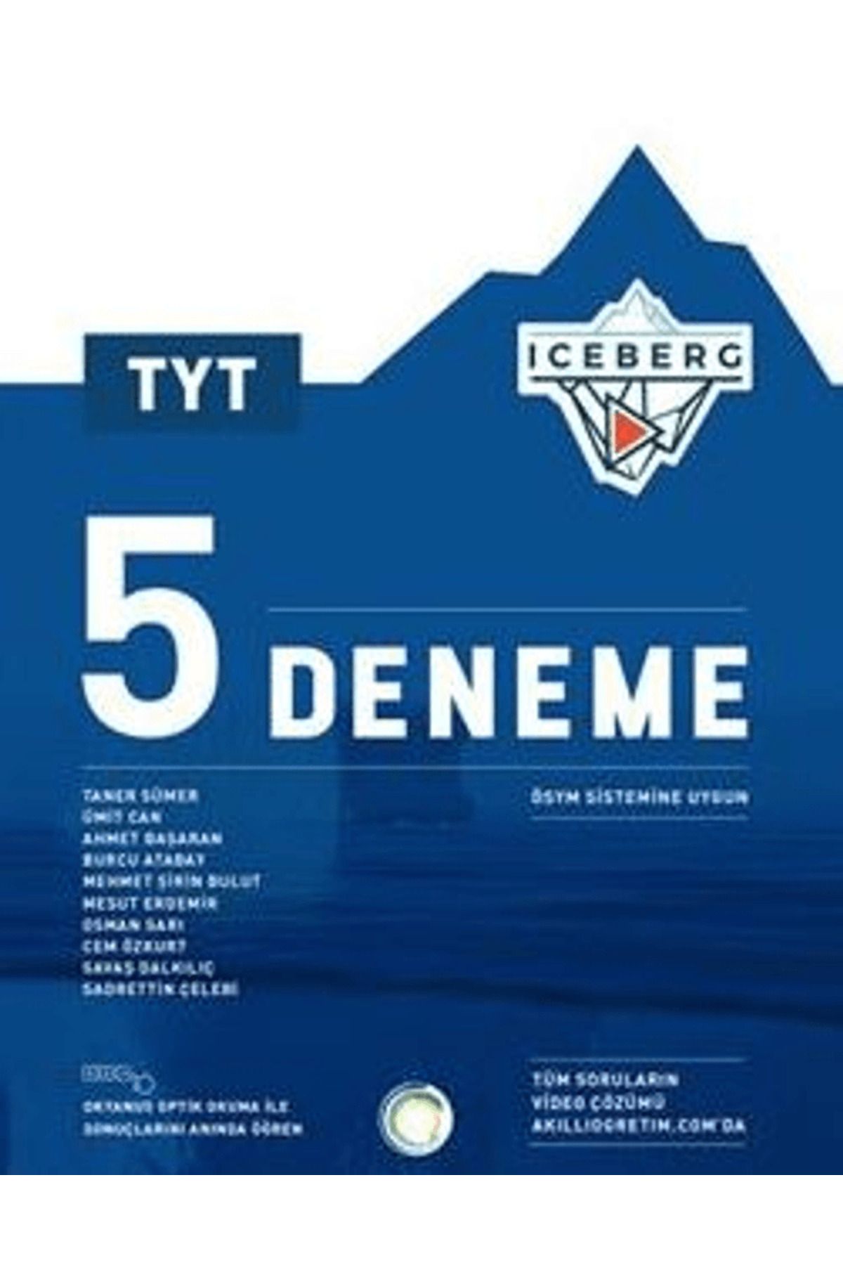 Okyanus Yayınları TYT Iceberg 5 Deneme / Kolektif / Okyanus Yayınları / 9786256537132