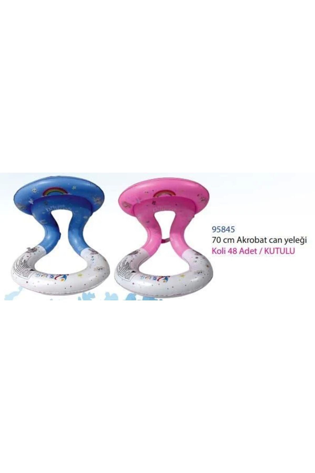 AboutThePerfect 50cm Akrobat Can Yeleği, Sade Renkli, Güvenli ve Rahat Kullanım