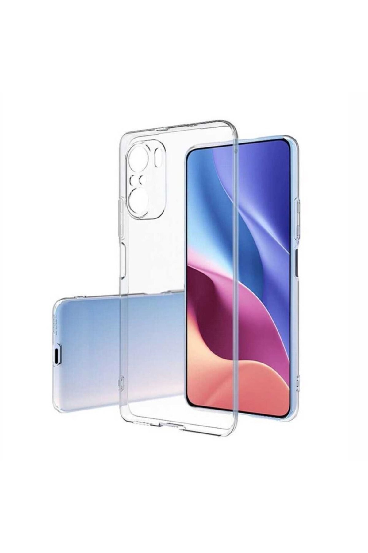 LUXKLAS Xiaomi Redmi Note 10 4G ve xiaomi redmi note 10s uyumlu şeffaf kılıf
