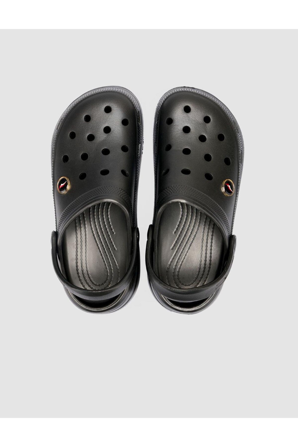 Cabani-Snx Black Men's Perforated Eva Slippers 4