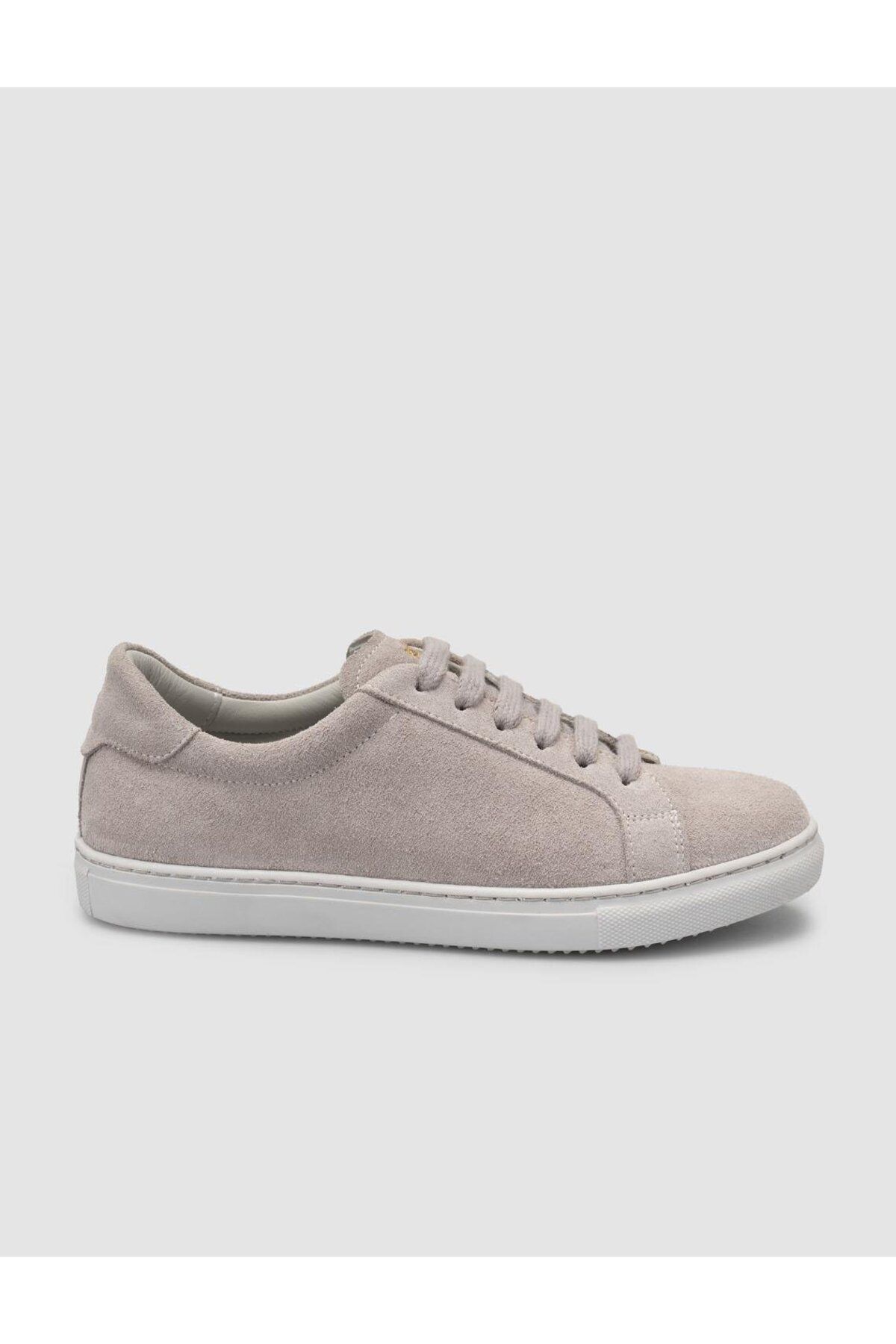Mona Mae Süet Gri Kadın Sneaker