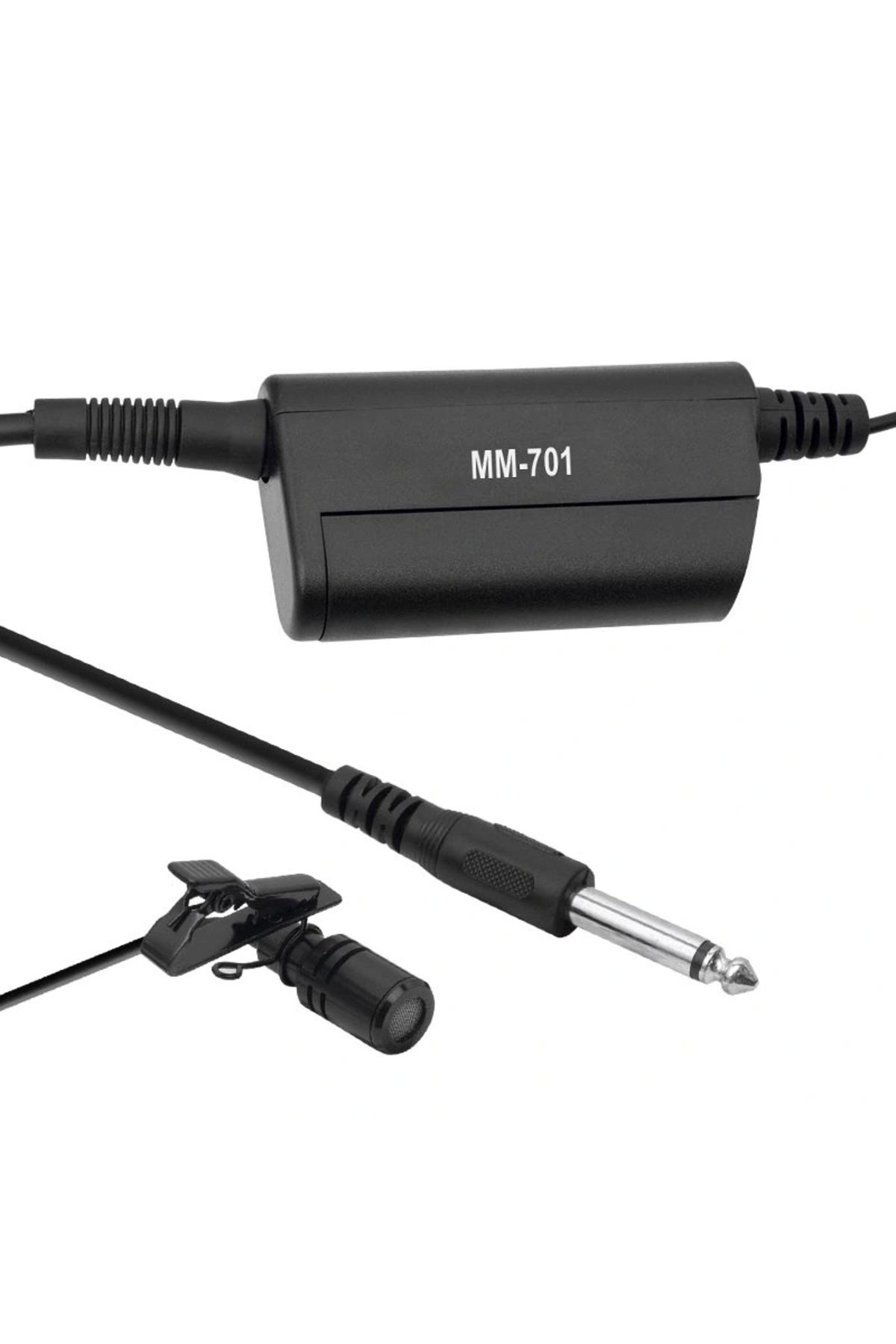 HAZEGO Magıcvoıce Mm-701 600 Ohm Kablolu Yaka Mikrofonu
