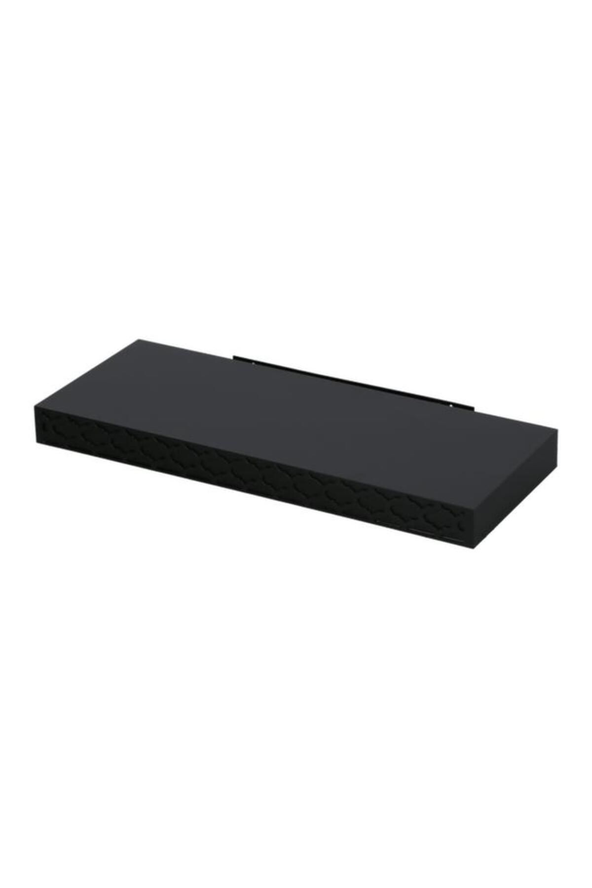Generic-HONEY BEE Rectangular Textured Shelf Black 1