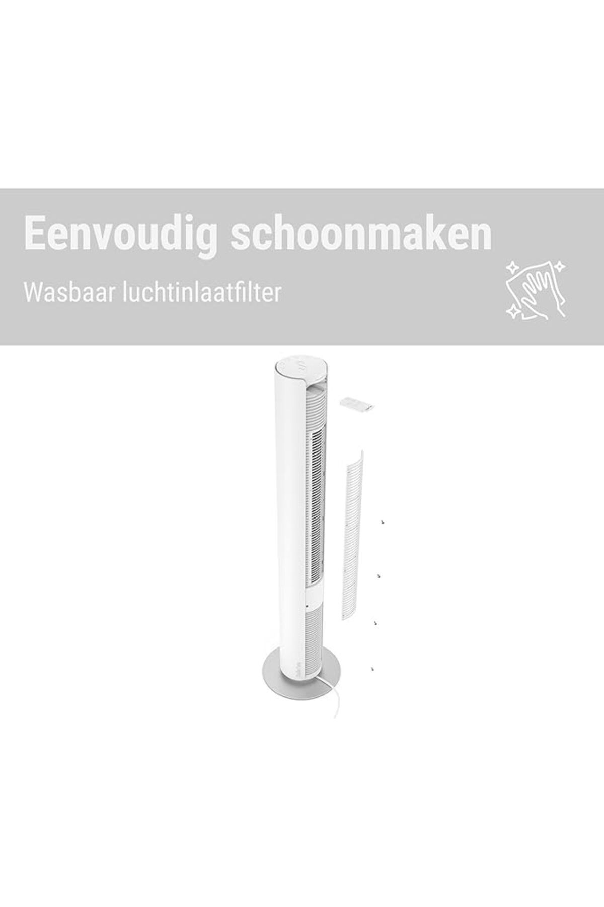 Stadler Form-Swiss Design Stadler Form Peter Tower Fan: Remote, Swing Mode, 6 Speeds, Timer, LEDs, 2Y Warranty 3