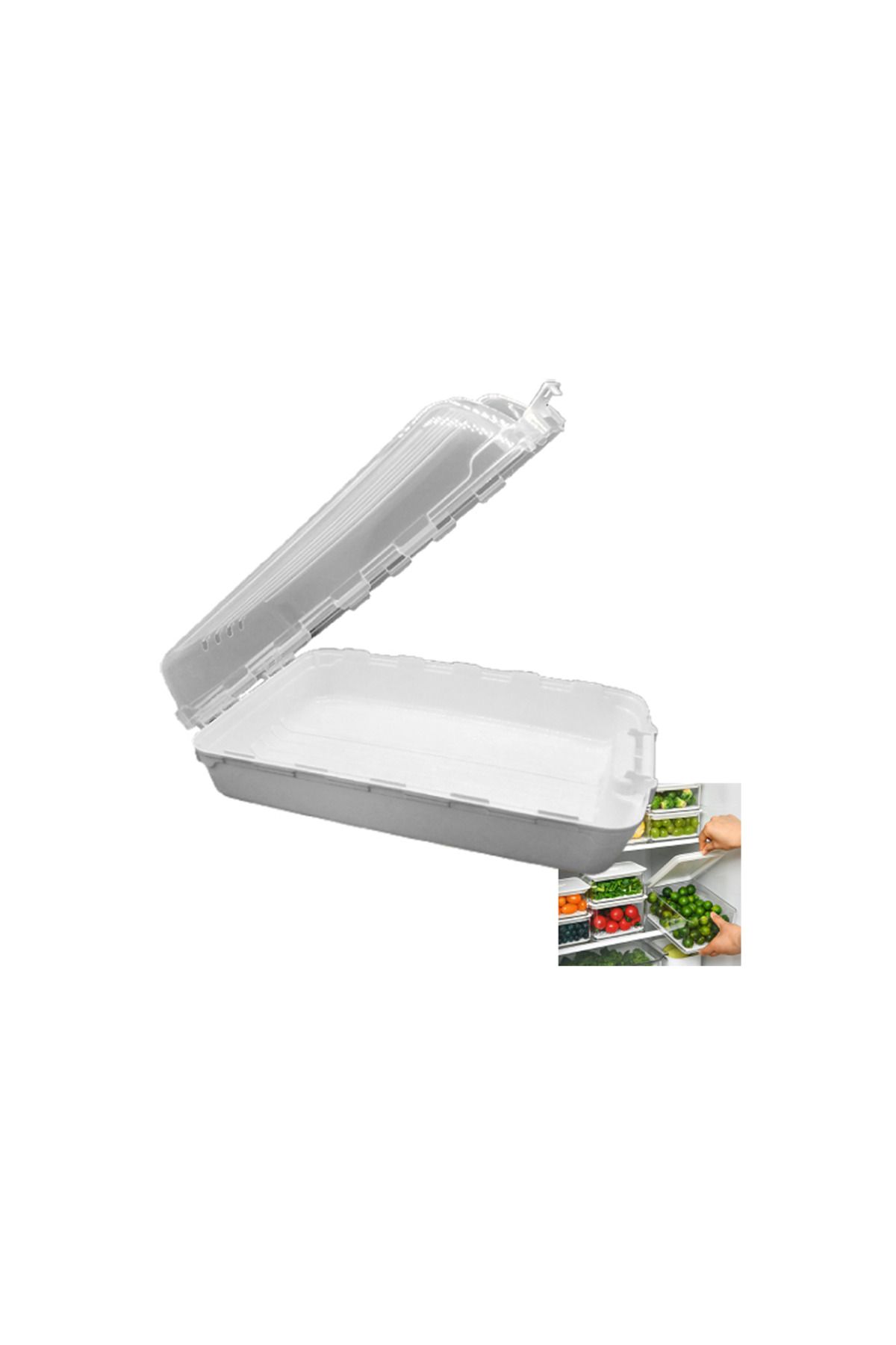 maarketim Buzdolabı Saklama Kabı Organizer