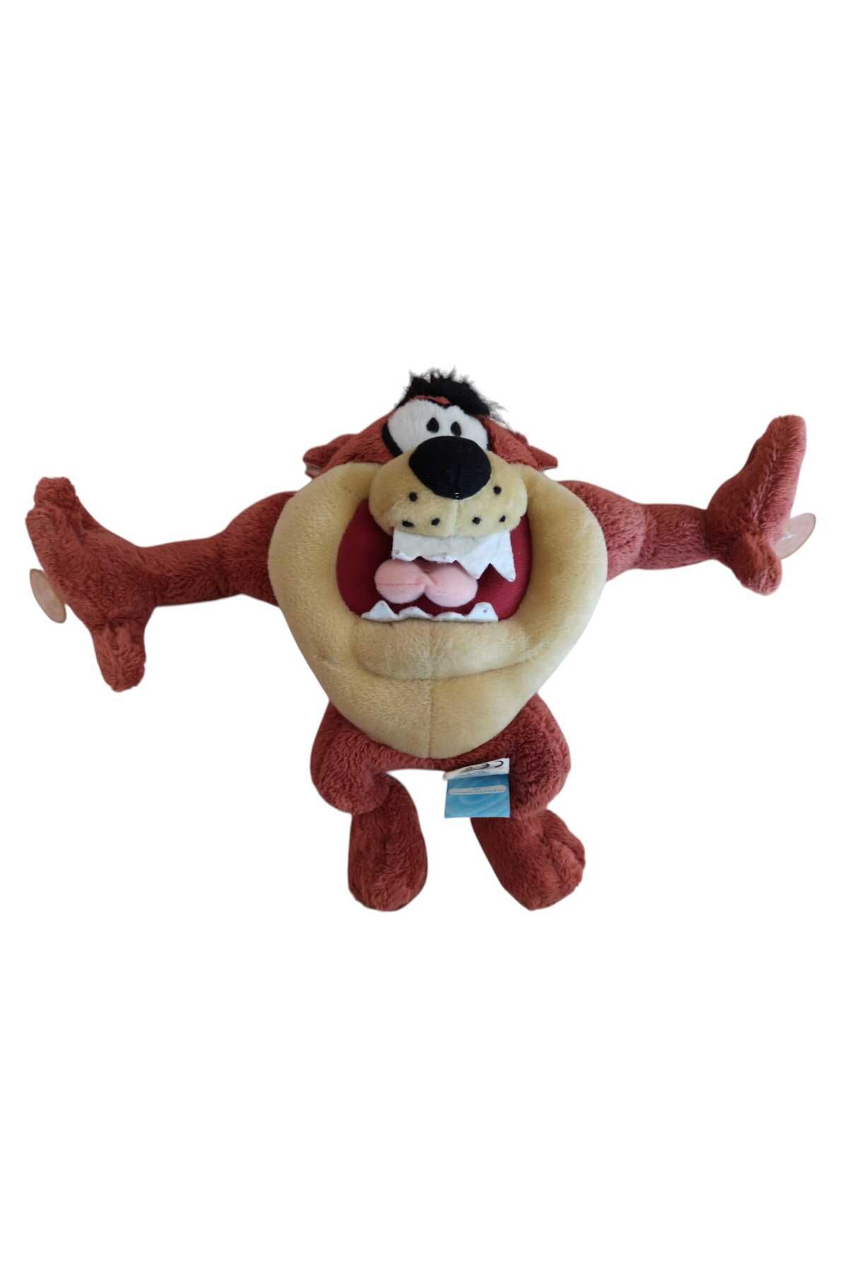 Hureggo vintage Tazmanya Canavarı orijinal vantuzlu peluş oyuncak & 27 cm