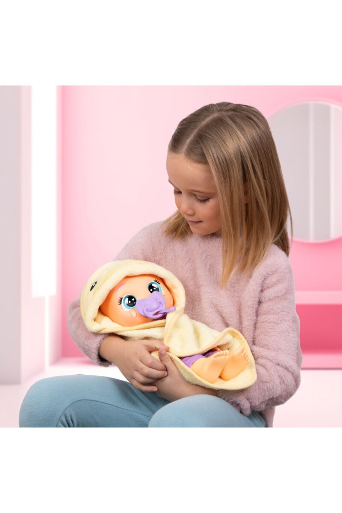 Shoplandu Cry Babies Love Banyo Zamanı Zoe Bebek Lisanslı