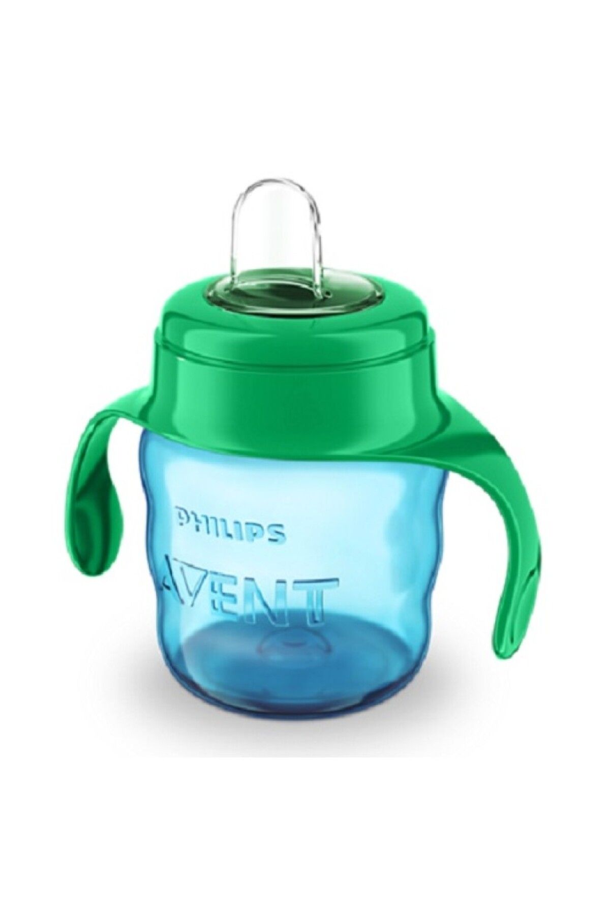 Philips Avent-Cana Philips Avent SCF551/05 cu tetina de formare, 200ml, 6 luni +, Albastru/Verde 1