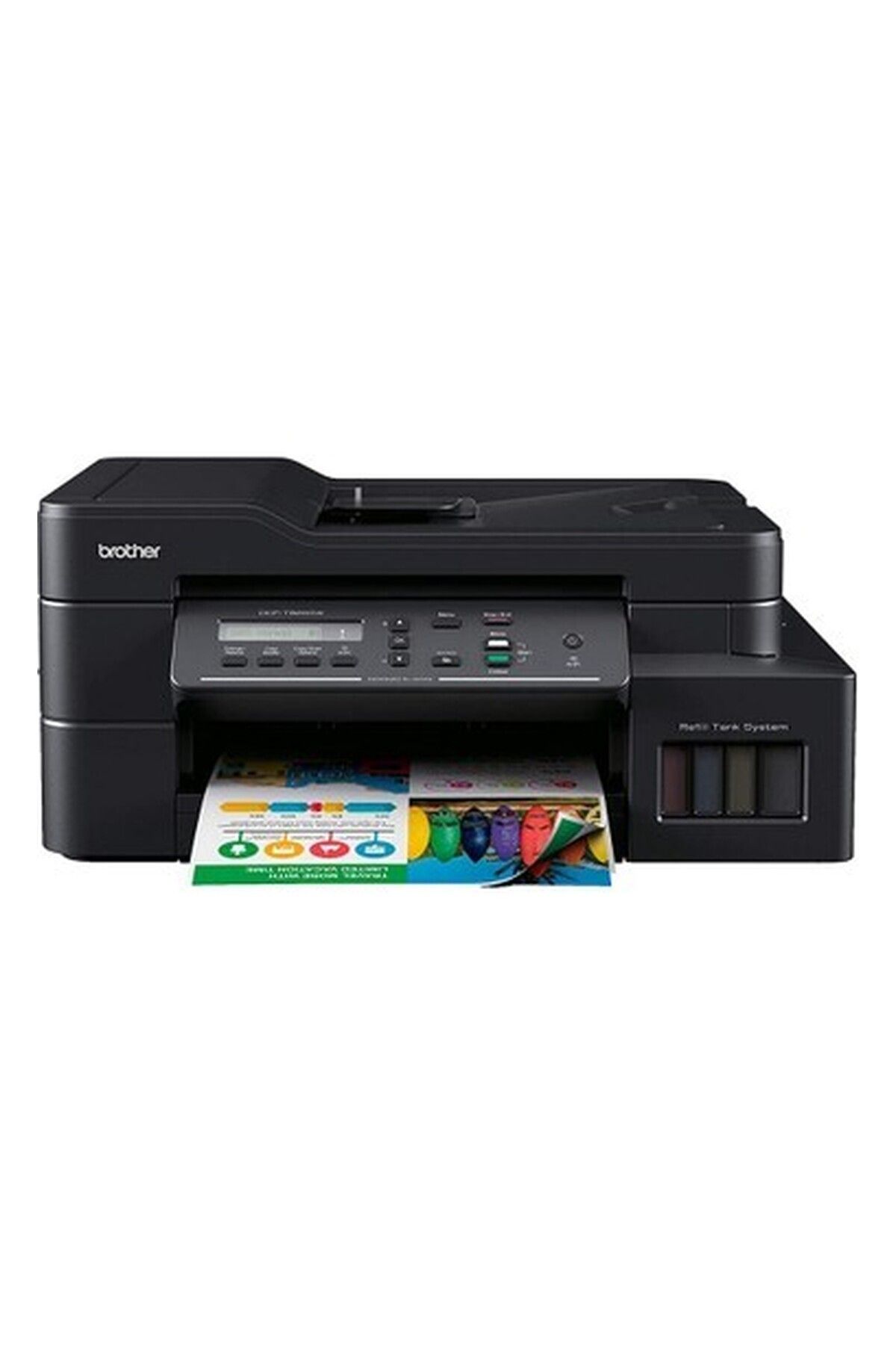 ENP Brother DCP-T820DW Renkli Mürekkep Tanklı Duplex Yazıcı,tarayıcı, Fotokopi, Lan, Wifi
