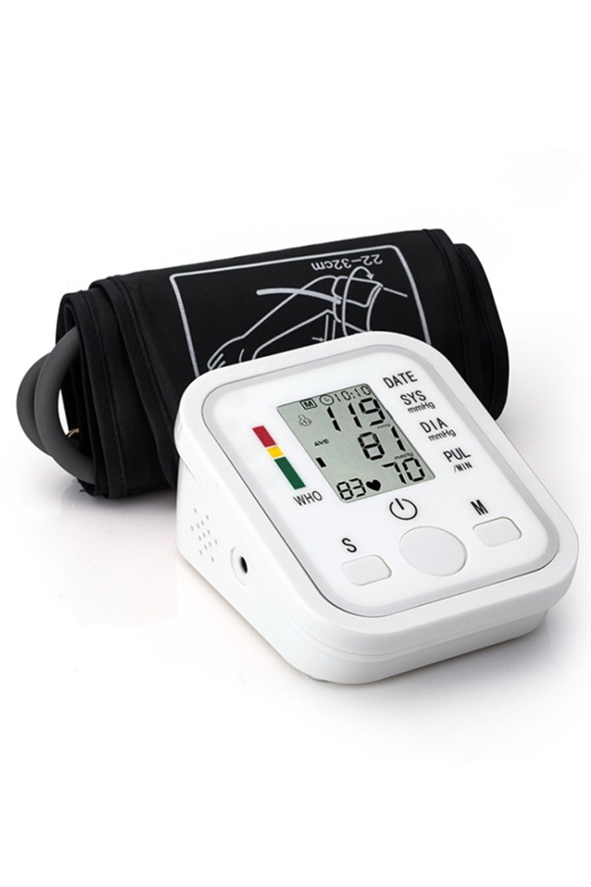 MACON-Automatic Upper Arm Blood Pressure Monitor – Digital LCD Display, Accurate and Easy to Use 5