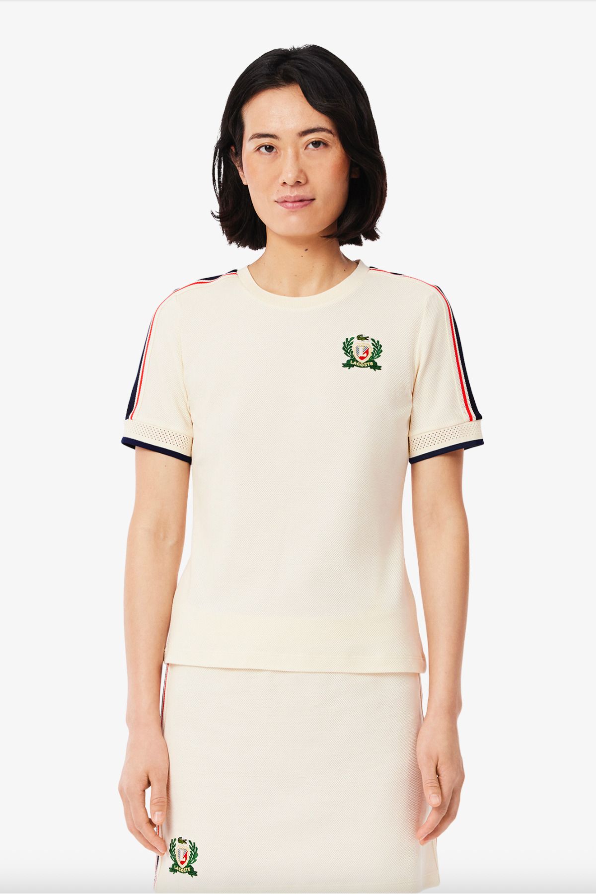 Lacoste French Made Textured Piqué T-shirt