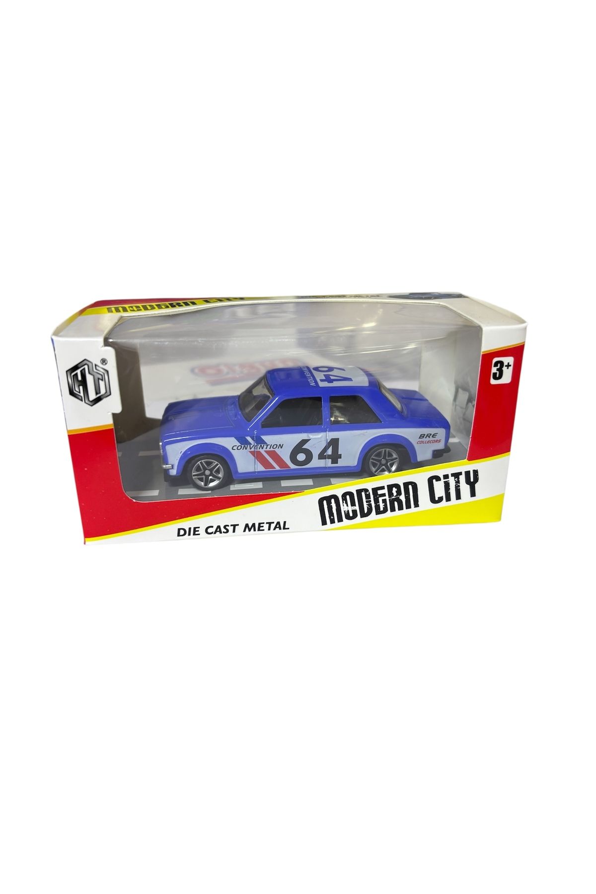 Prlk toys Rally Arabalar Çek Bırak Oyuncak Mavi