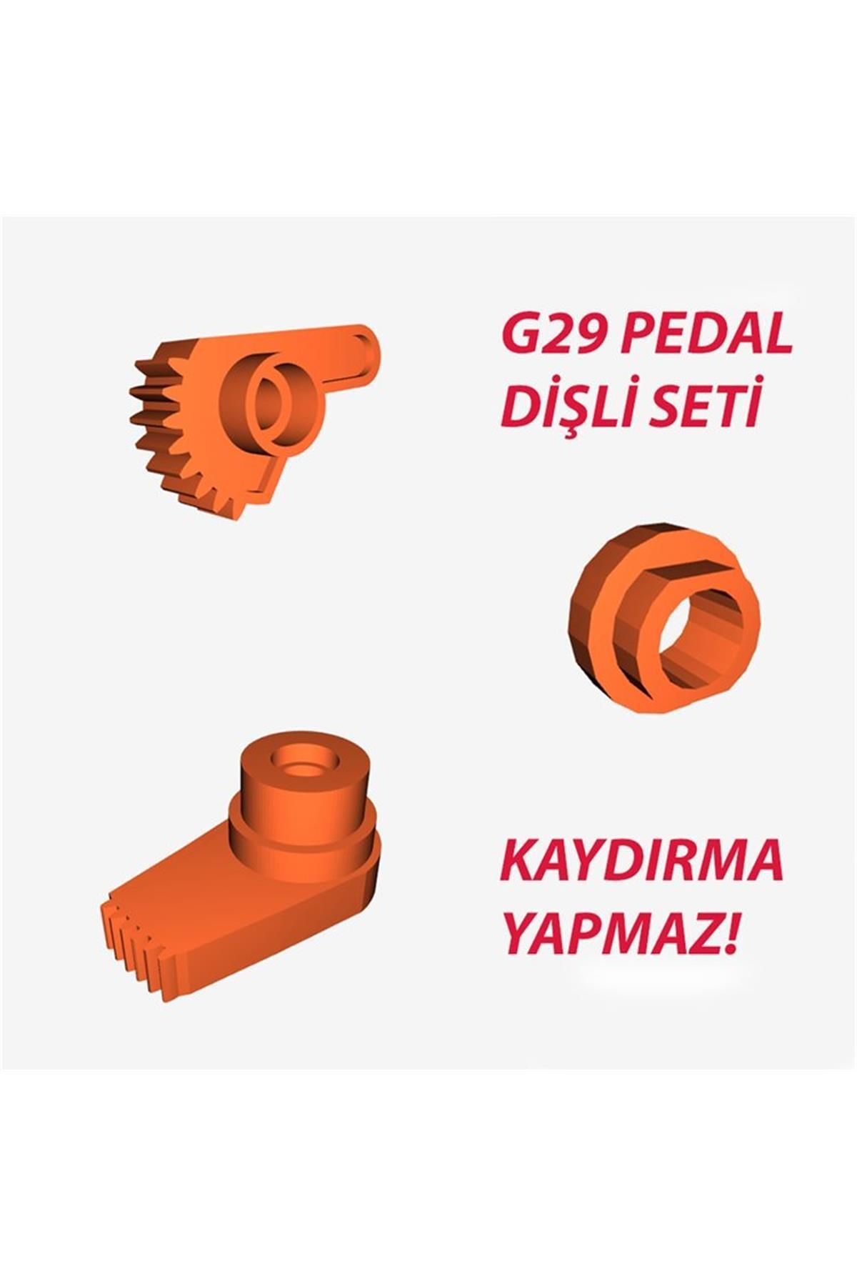 GENCAX G29 Pedal Dişli Seti Kaydırma Yapmaz