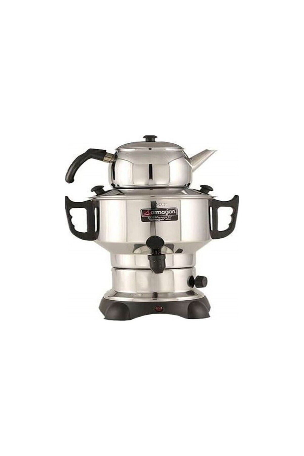 Armağan 60 Bardaklık 6 L Çelik Elektrikli Çay Semaveri Inox Inox