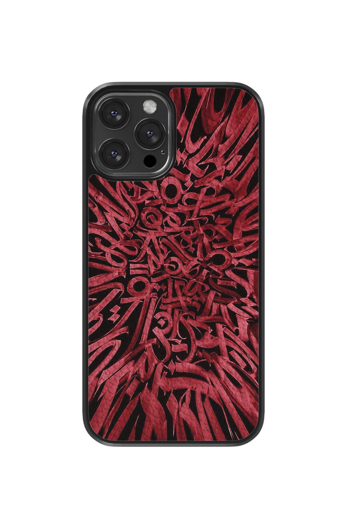 No28studio Calligraphy Deri Telefon Kılıfı
