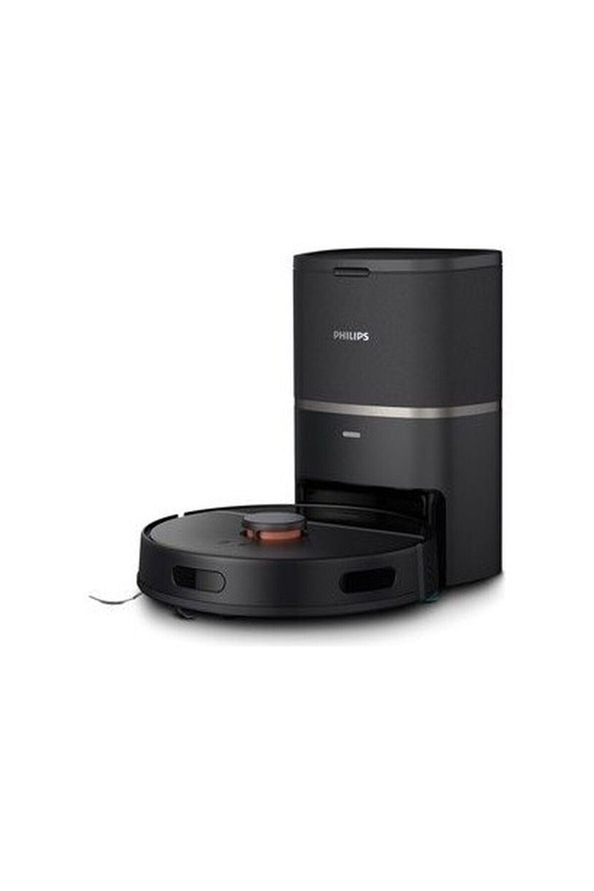 Philips 3000 Serisi Islak Kuru Moplu Siyah Robot SÜPÜRGE,4000 Pa, Sert Zemin ve Halıya Uygun
