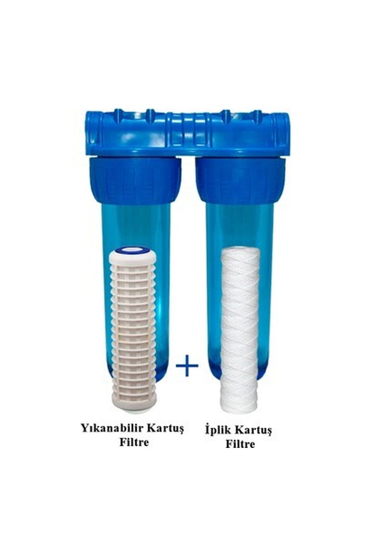 Watergold Su Arıtma Filtresi Yıkanabilir ve Pislik Tutucu Iplik Filtre 10\