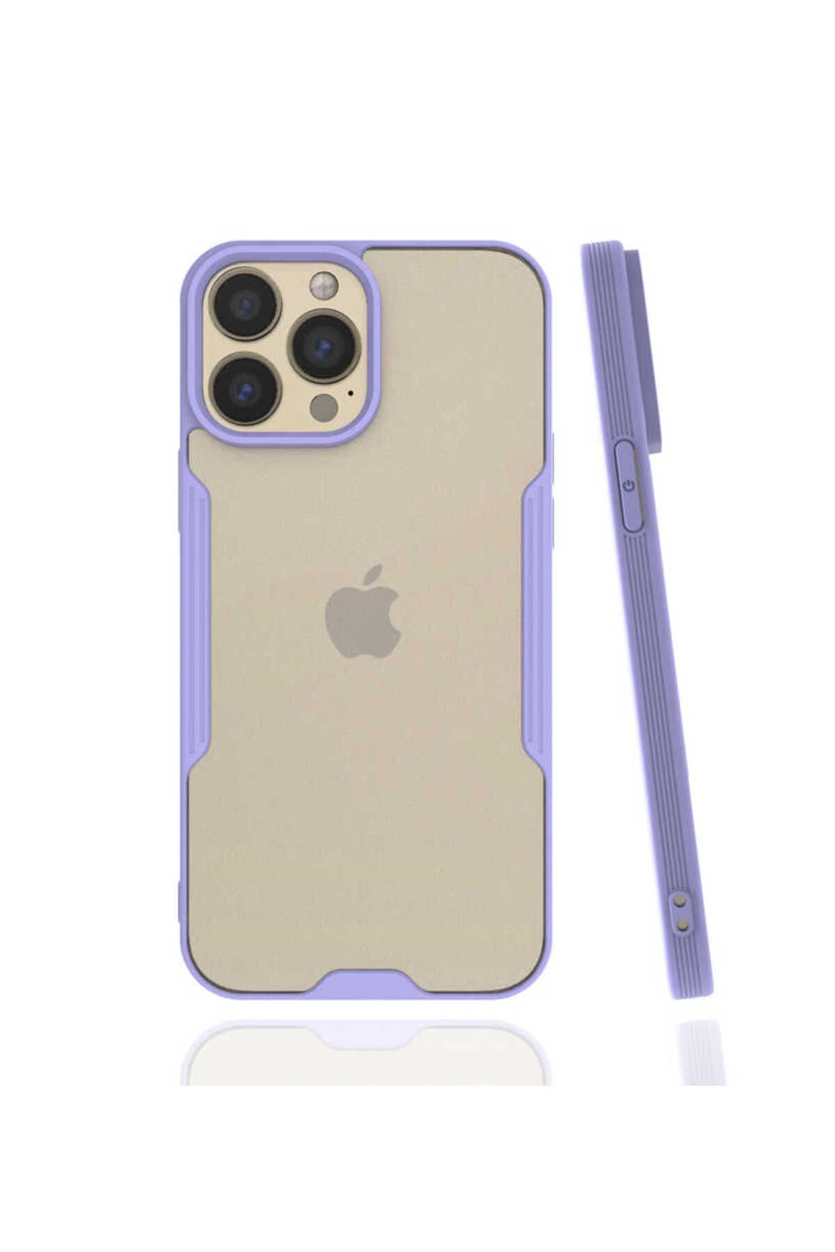 halkhouse Apple iPhone 13 Pro Max Kılıf Esnek Yumuşak Renkli Silikon Kamera Korumalı Kapak Parf