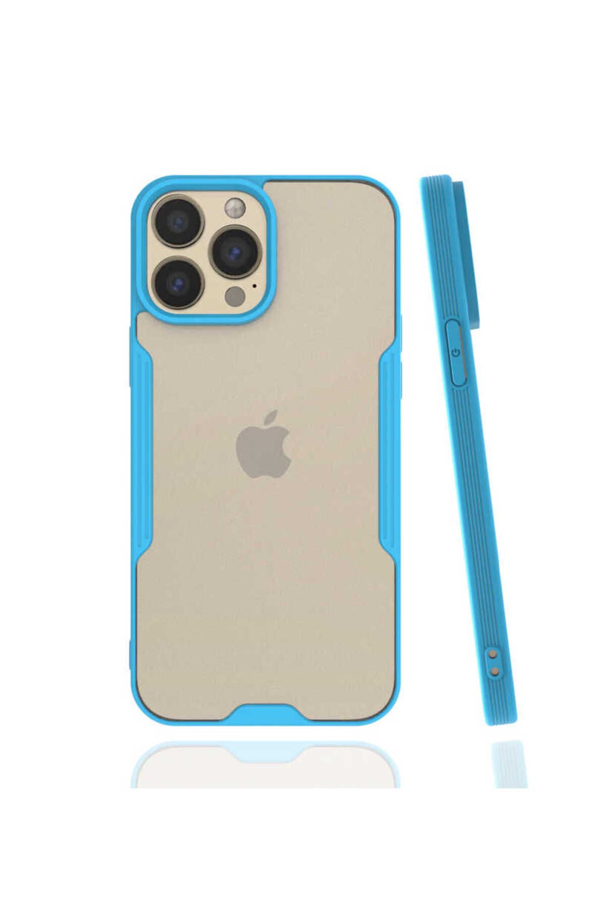 halkhouse Apple iPhone 13 Pro Max Kılıf Esnek Yumuşak Renkli Silikon Kamera Korumalı Kapak Parf