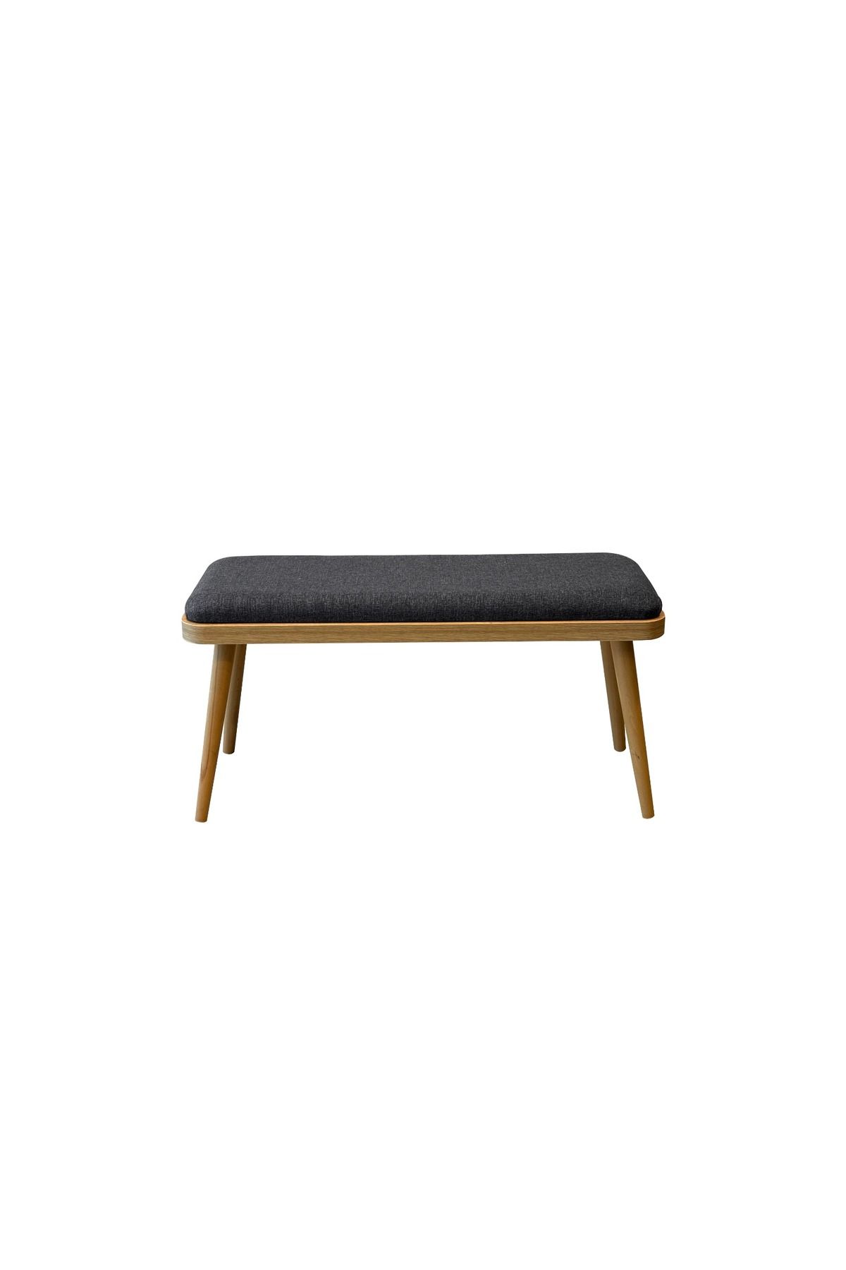 Eşyala. Saga Mini Bench, Karina Meşe Antrasit 1053