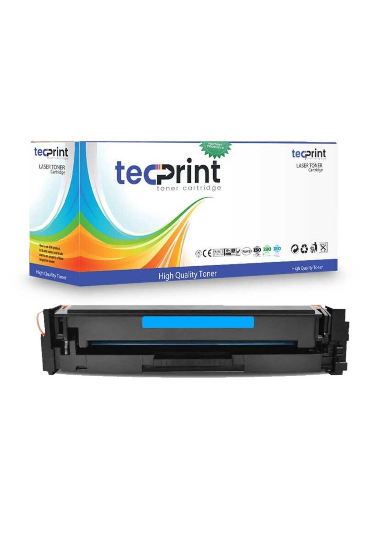 tecprint HP CF501(202A) Çipli Muadil Toner Mavi