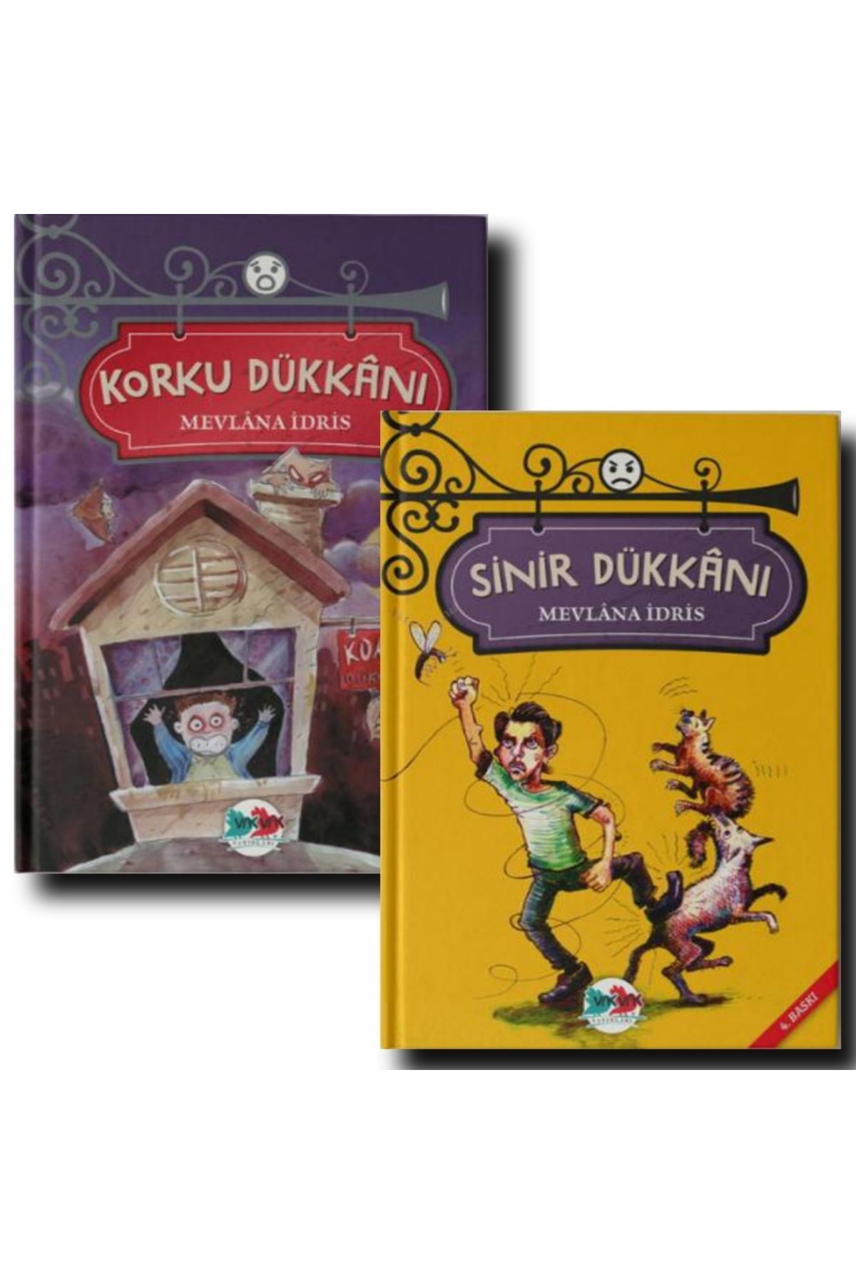 Vak Vak Yayınları Mevlana İdris / Korku Dükkanı / Sinir Dükkanı