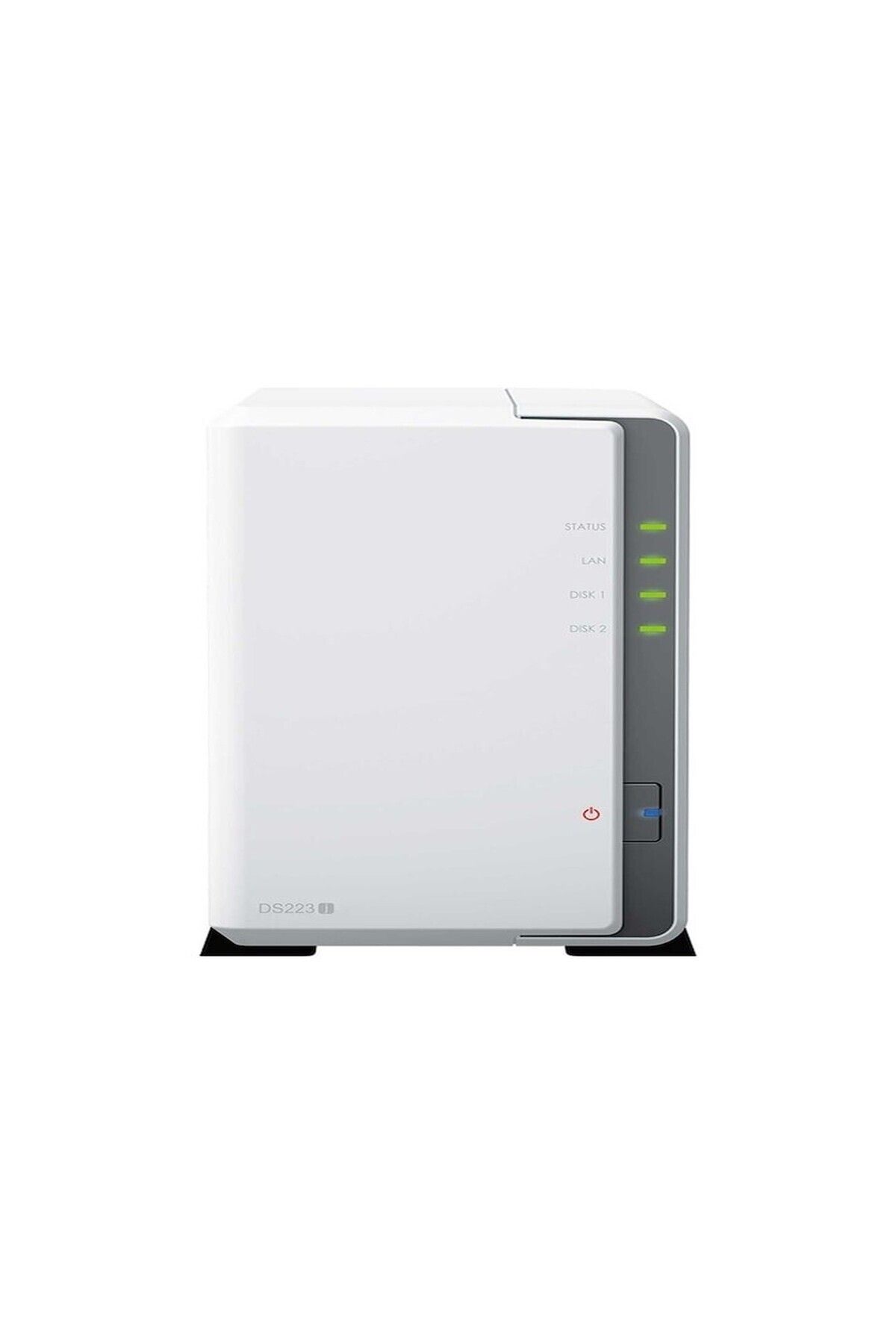 SYNOLOGY DS223J04 1 GB 2x2 TB HDD 2x3.5\" Sata Desteği RAID(0-1) NAS Depolama Ünitesi