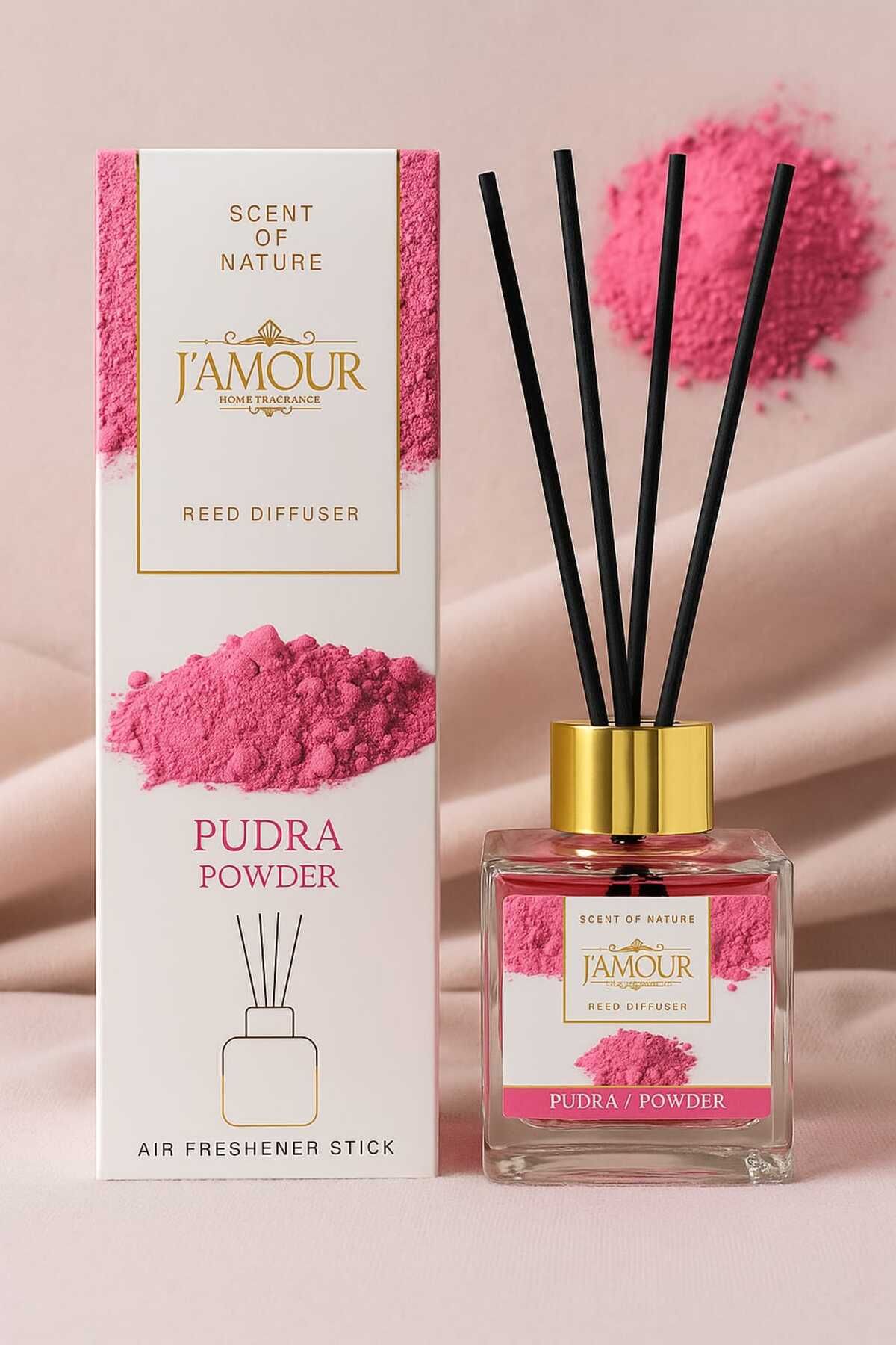 J'AMOUR Pudra Bambu Çubuklu Oda Kokusu 100 Ml