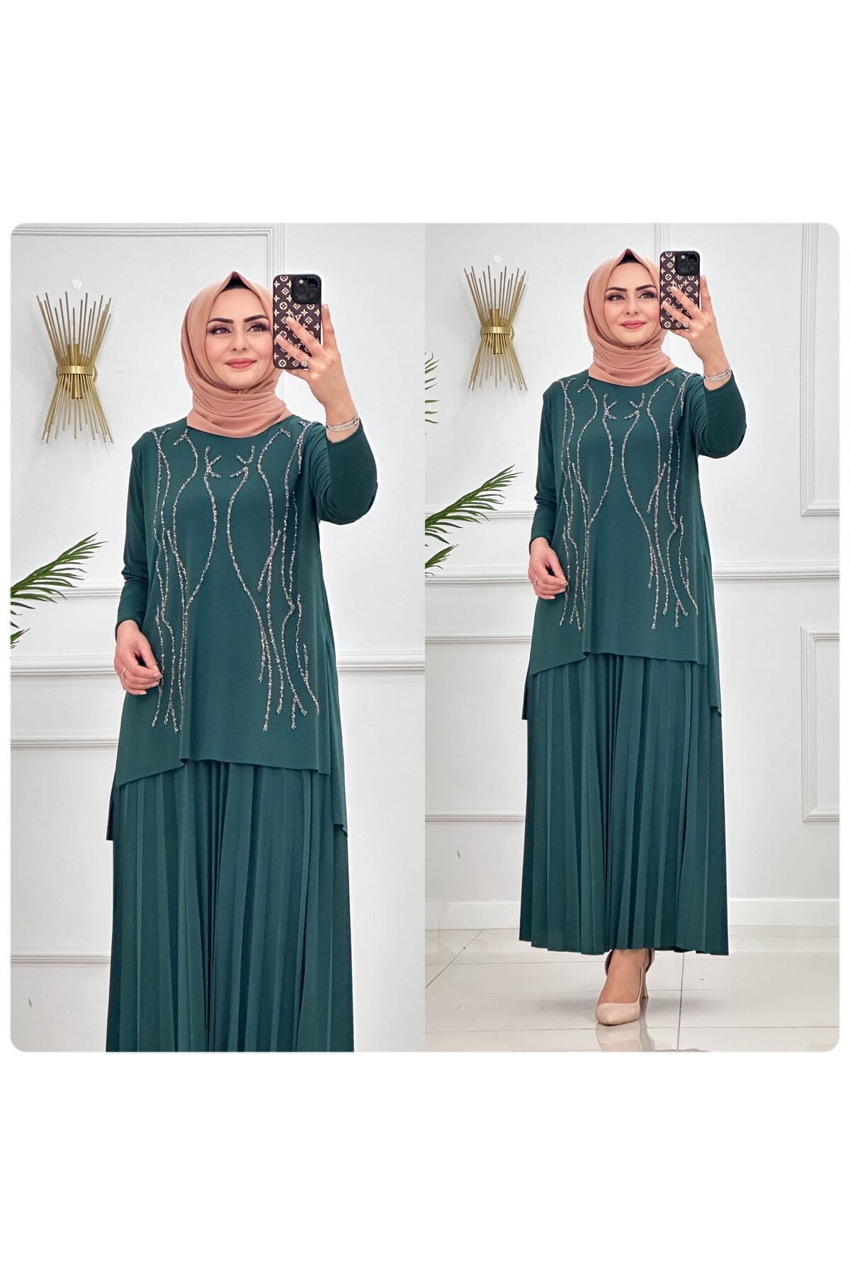 NİSUM MODA GÜMÜŞ TAKIM