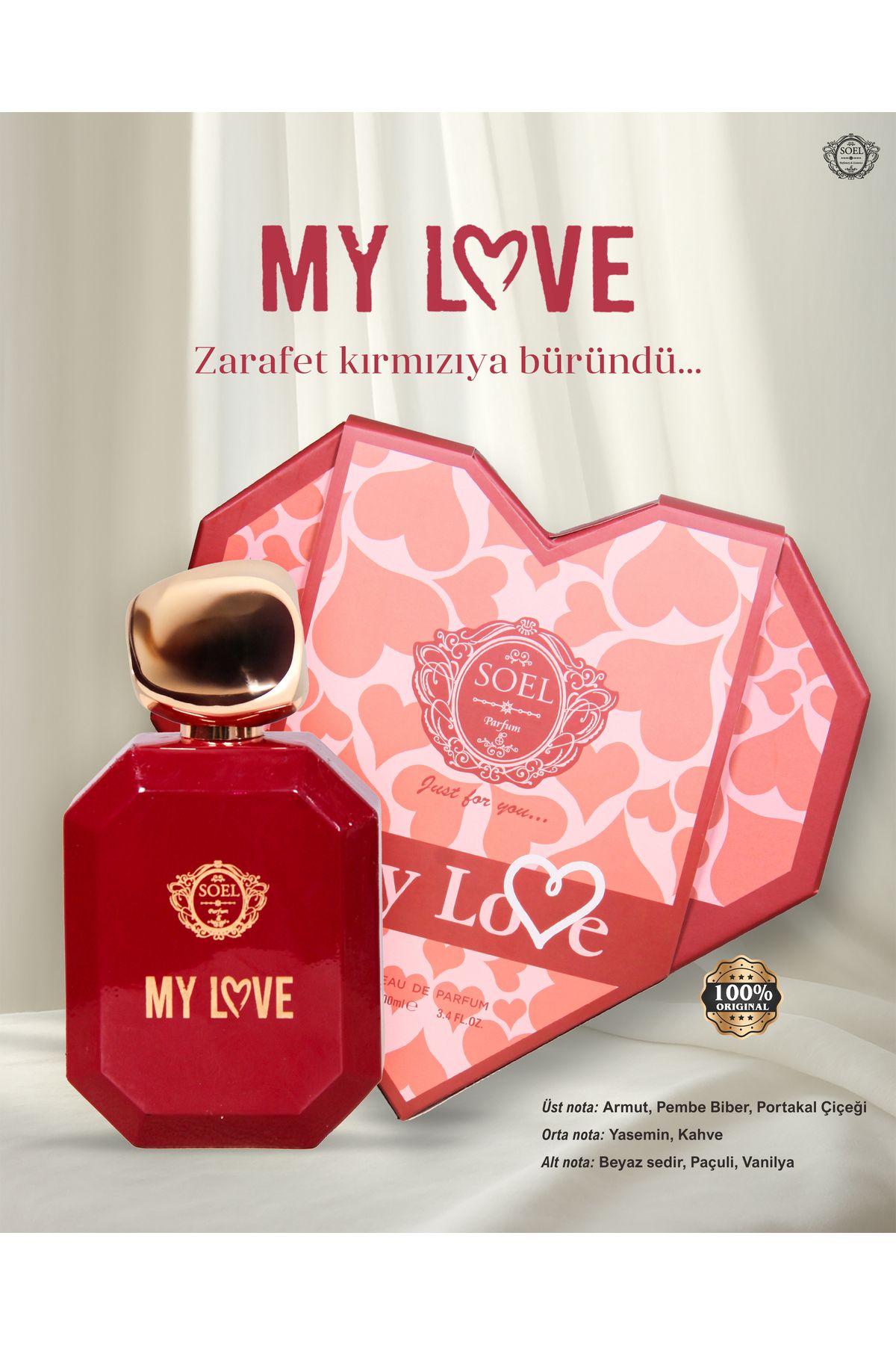 Soel Parfüm My Love Kadın Parfüm 100 ML EDP