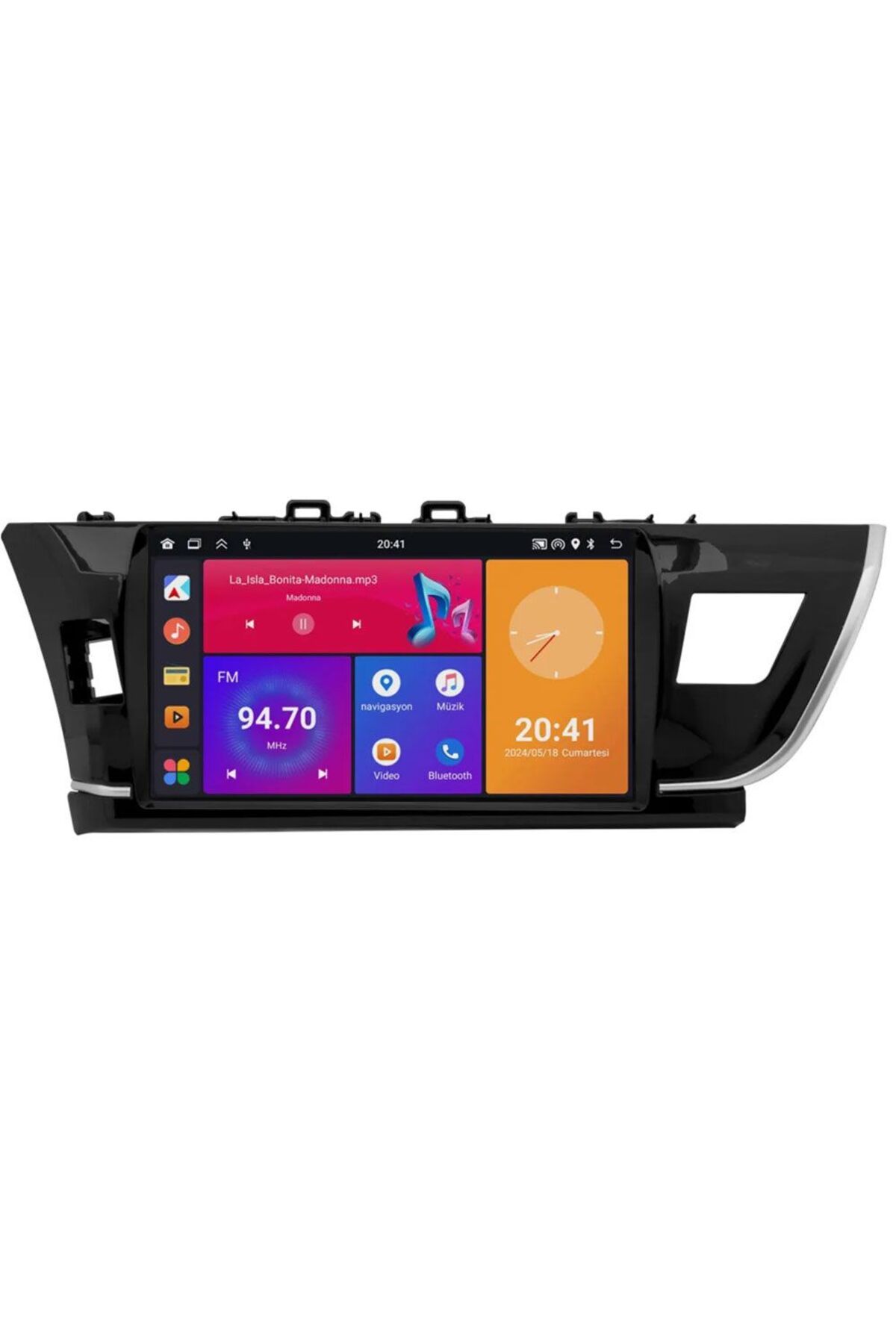 SOUNDCİTY TOYOTA COROLLA 2013-2015 MULTİMEDYA CARPLAY EKRAN SETİ 2 GB RAM 32 HAFIZALI