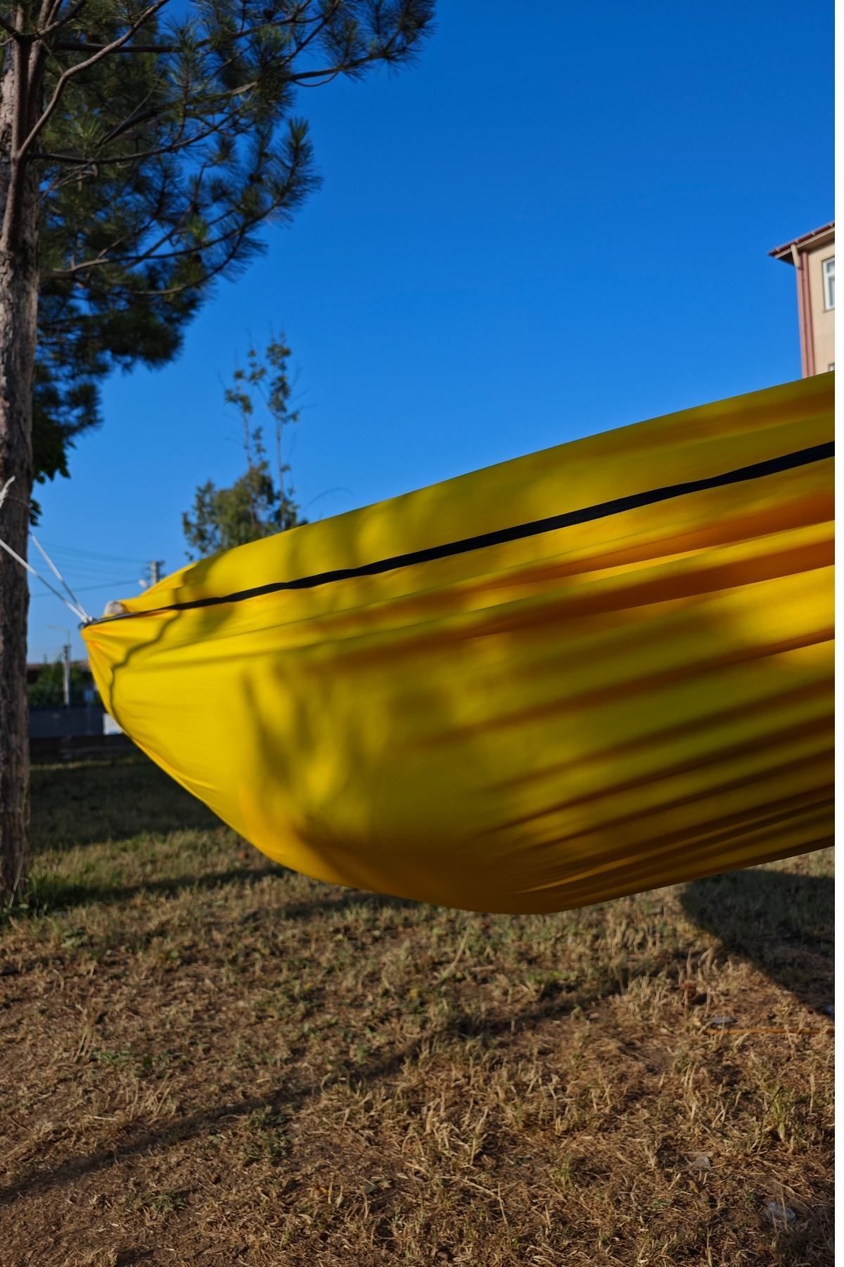 Med Online Kamp Piknik Hamağı Outdoor Su İtici Kumaş Katlanabilir Taşınabilir Kılıflı Bahçe Balkon Salıncak