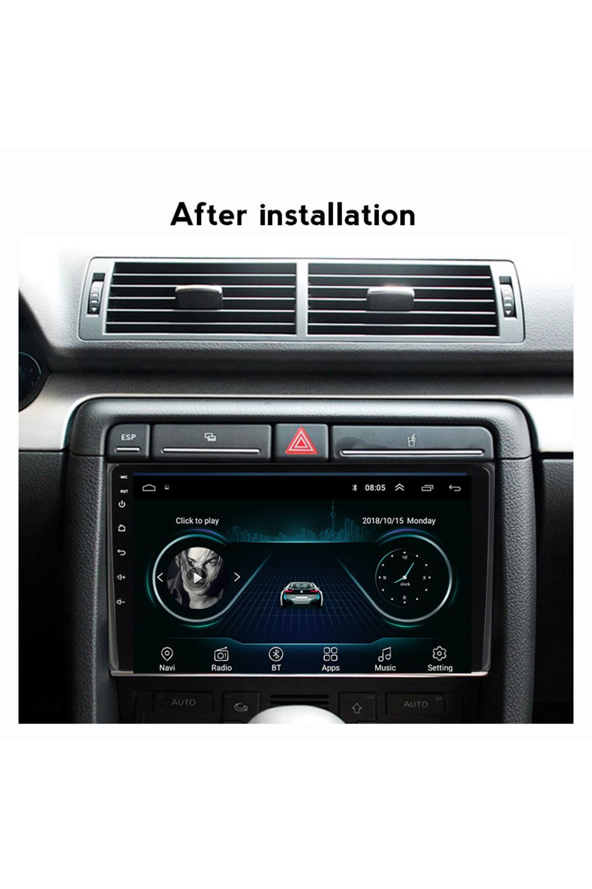 SOUNDCİTY BMW E39-E53 1996-2004 MULTİMEDYA CARPLAY EKRAN SETİ 4 GB RAM 64 HAFIZALI