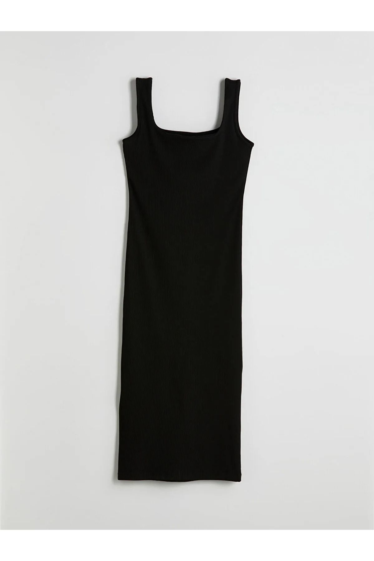 LC Waikiki Kare Yaka Bodycon Elbise