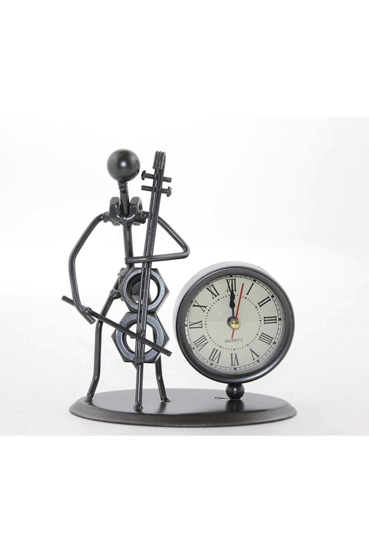 MR RZN STORE Metal Müzisyen Saat Model 4