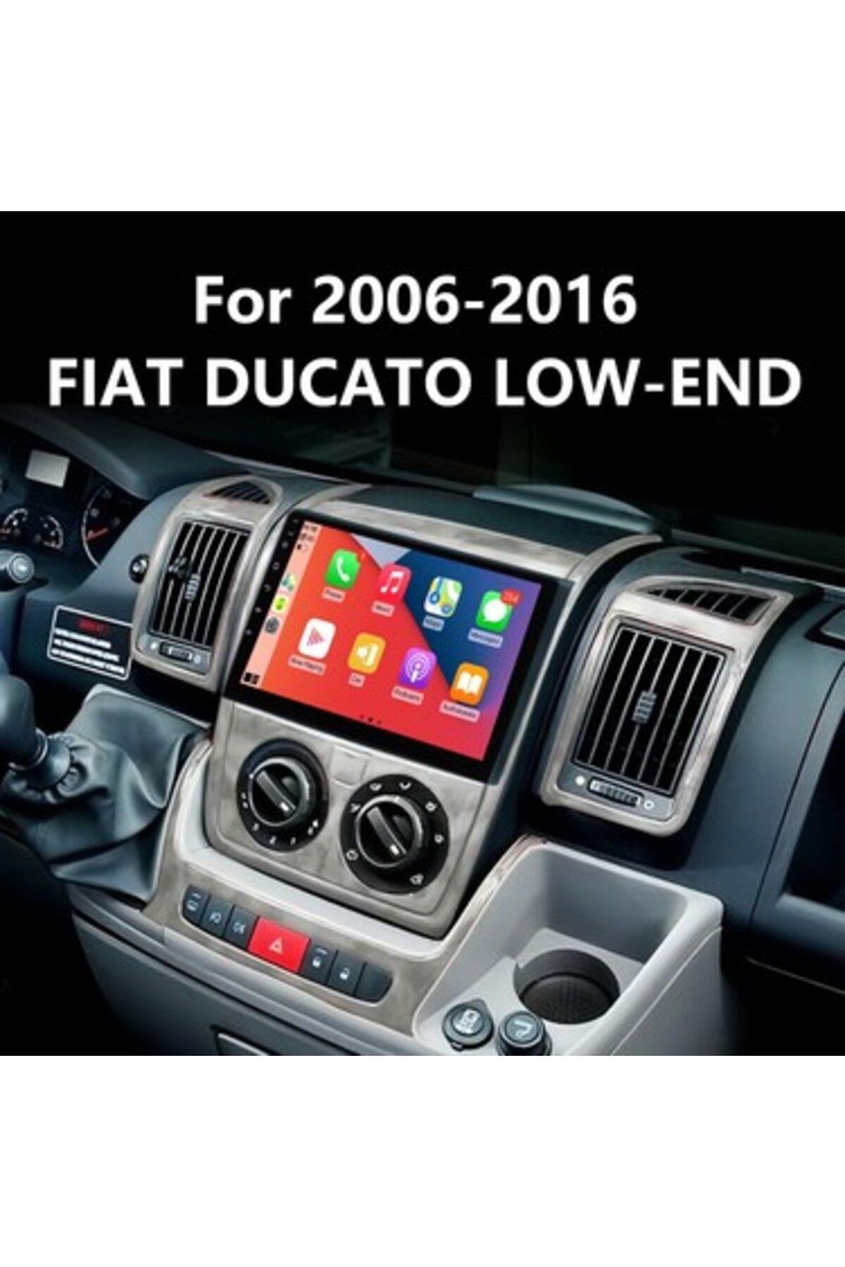 SOUNDCİTY FİAT DUCATO 2007-2024 MULTİMEDYA CARPLAY EKRAN SETİ 4 GB RAM 64 HAFIZALI uyumlu