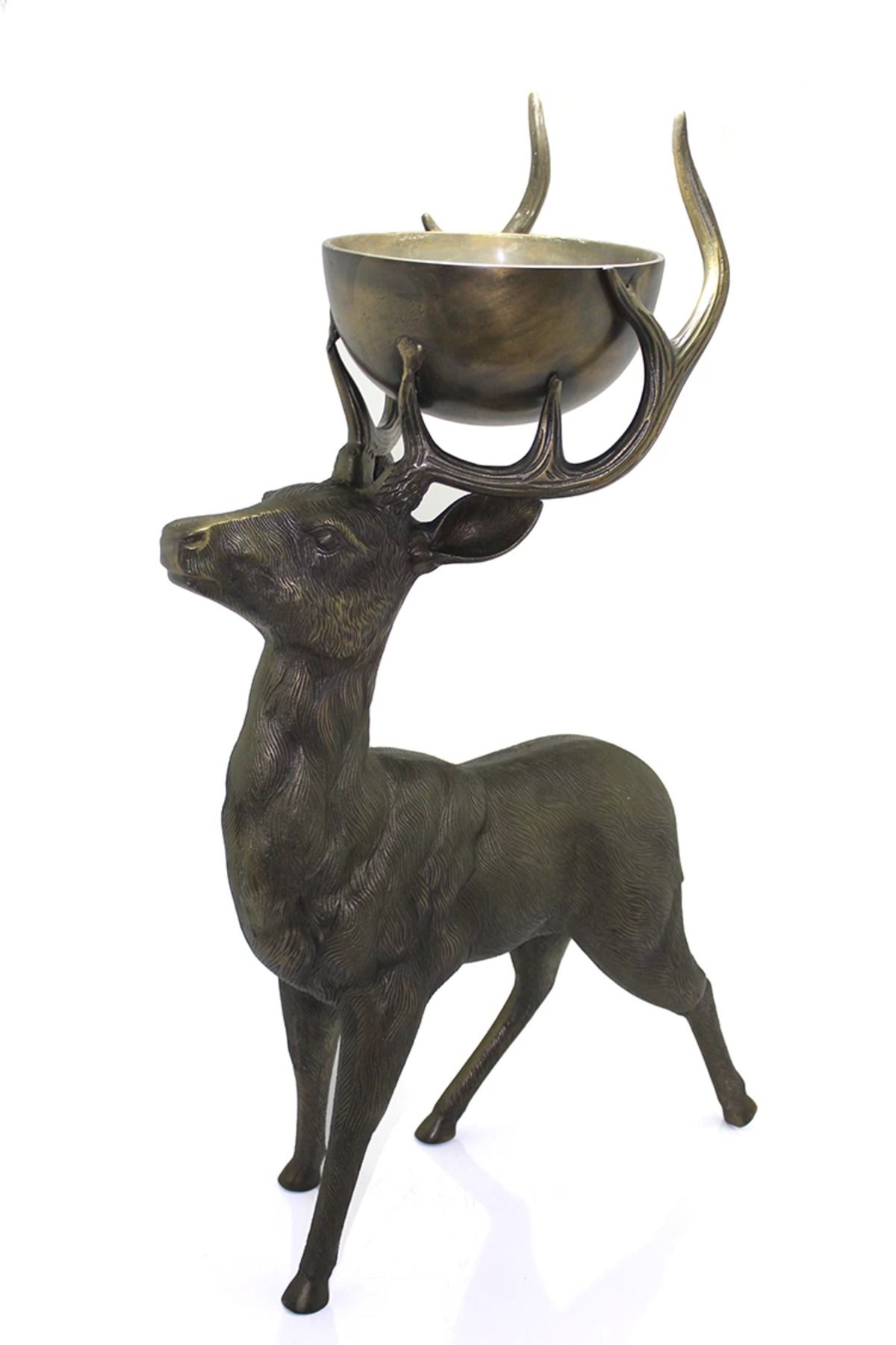Modafiks Metal Geyikli Kase 77 Cm