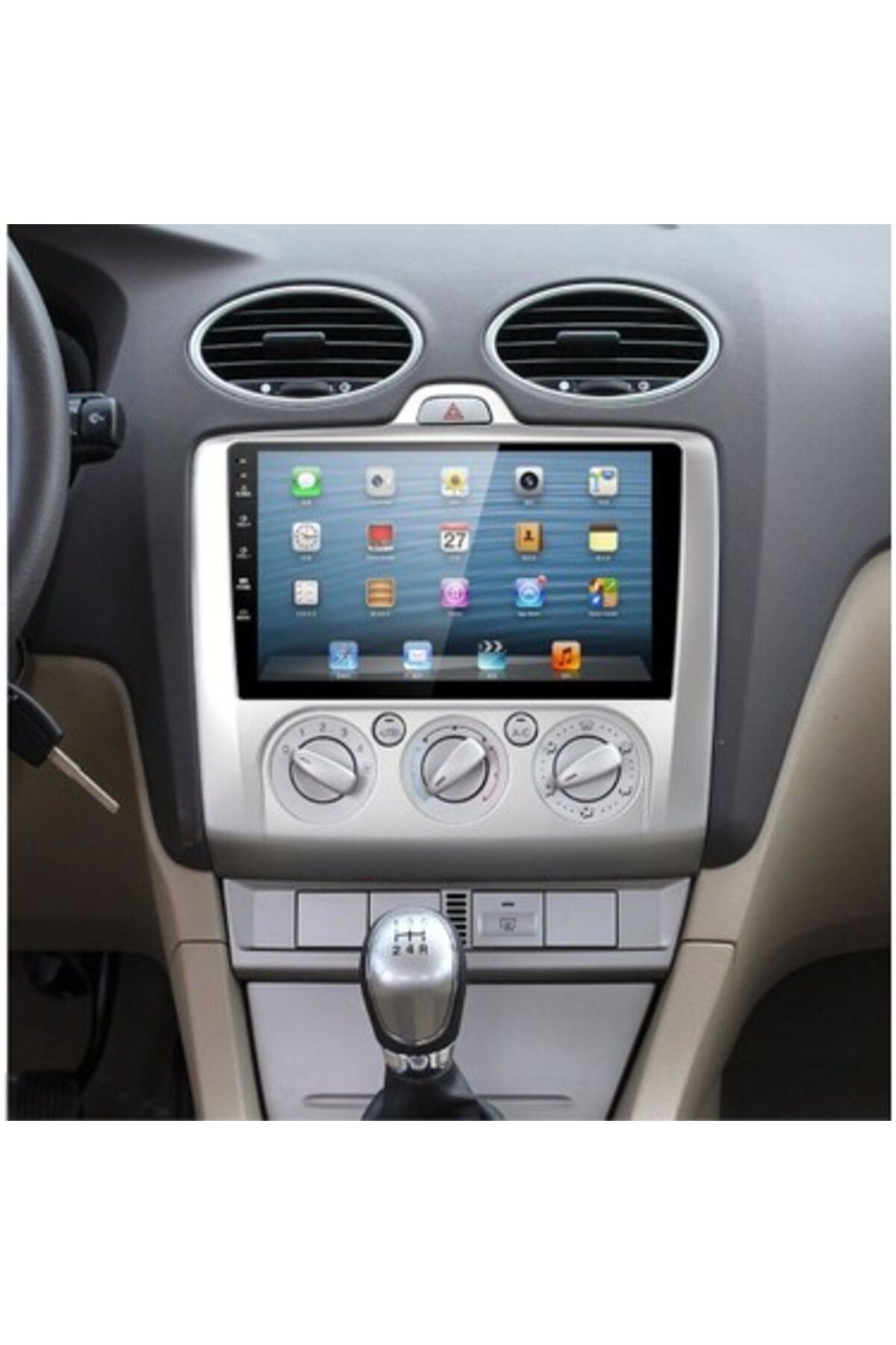 SOUNDCİTY FORD FOCUS 2 MANUEL 2005-2011 MULTİMEDYA CARPLAY EKRAN SETİ 2 GB RAM 32 HAFIZALI