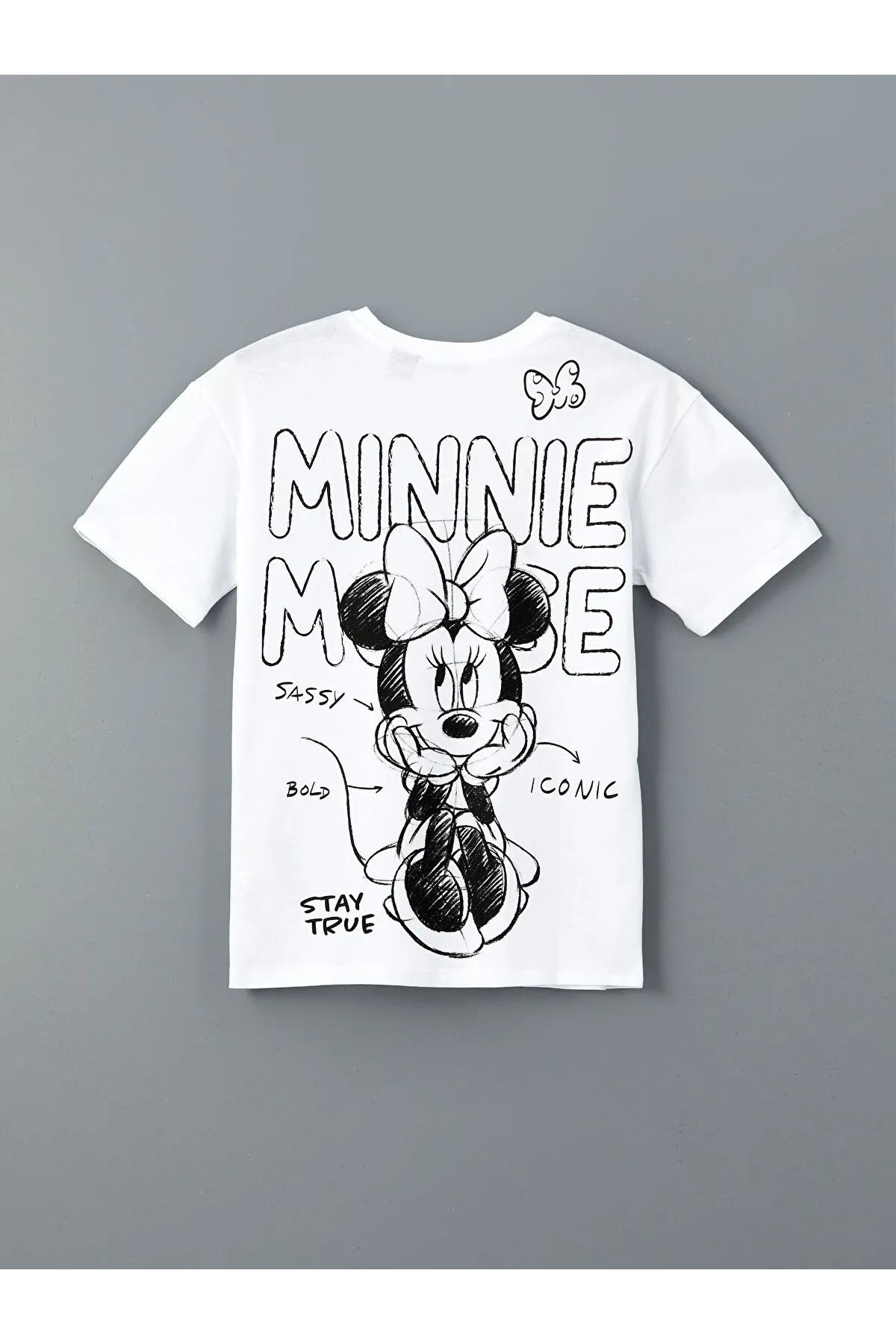 LC Waikiki Mickey ve Minnie Mouse Baskılı Kadın Tişört