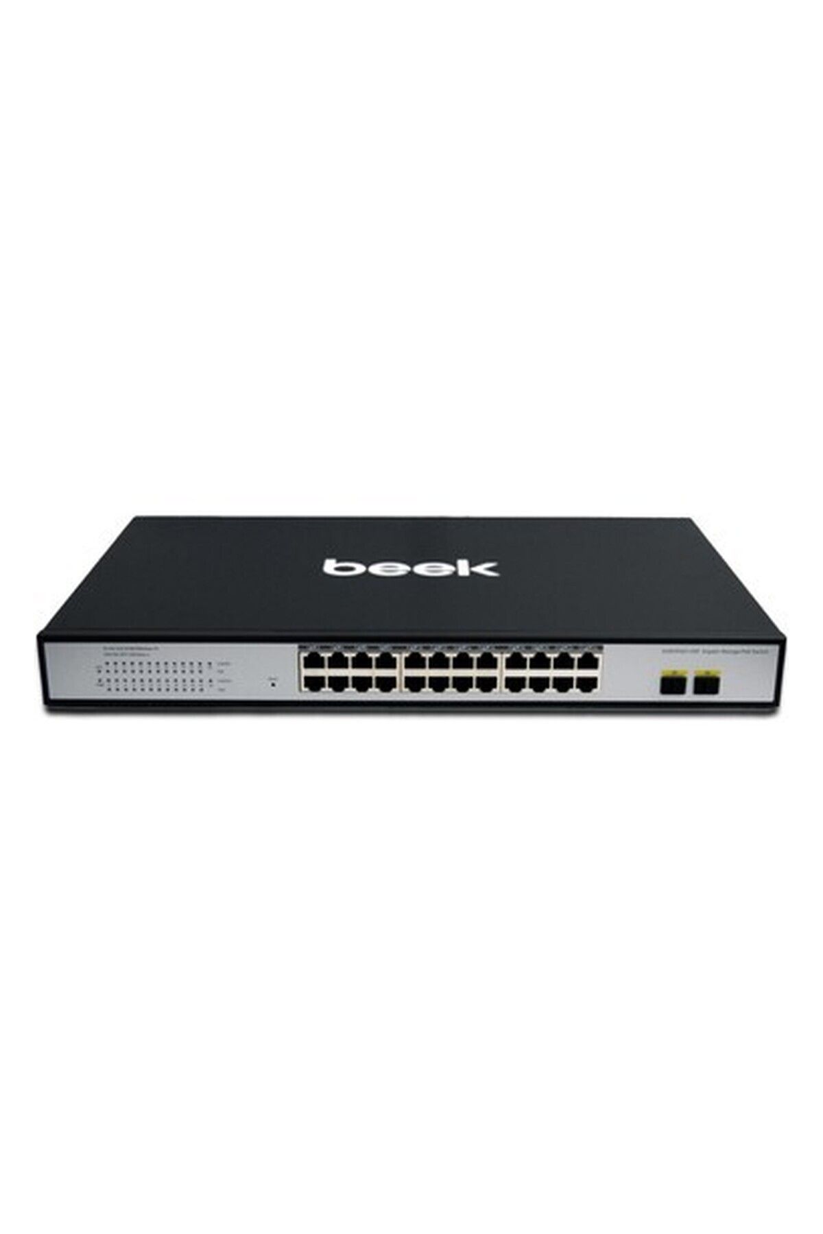 Beek 24 Ports 10/100/1000MBPS Managed Poeswitch With 2 Gigabit Sfp uyumlu