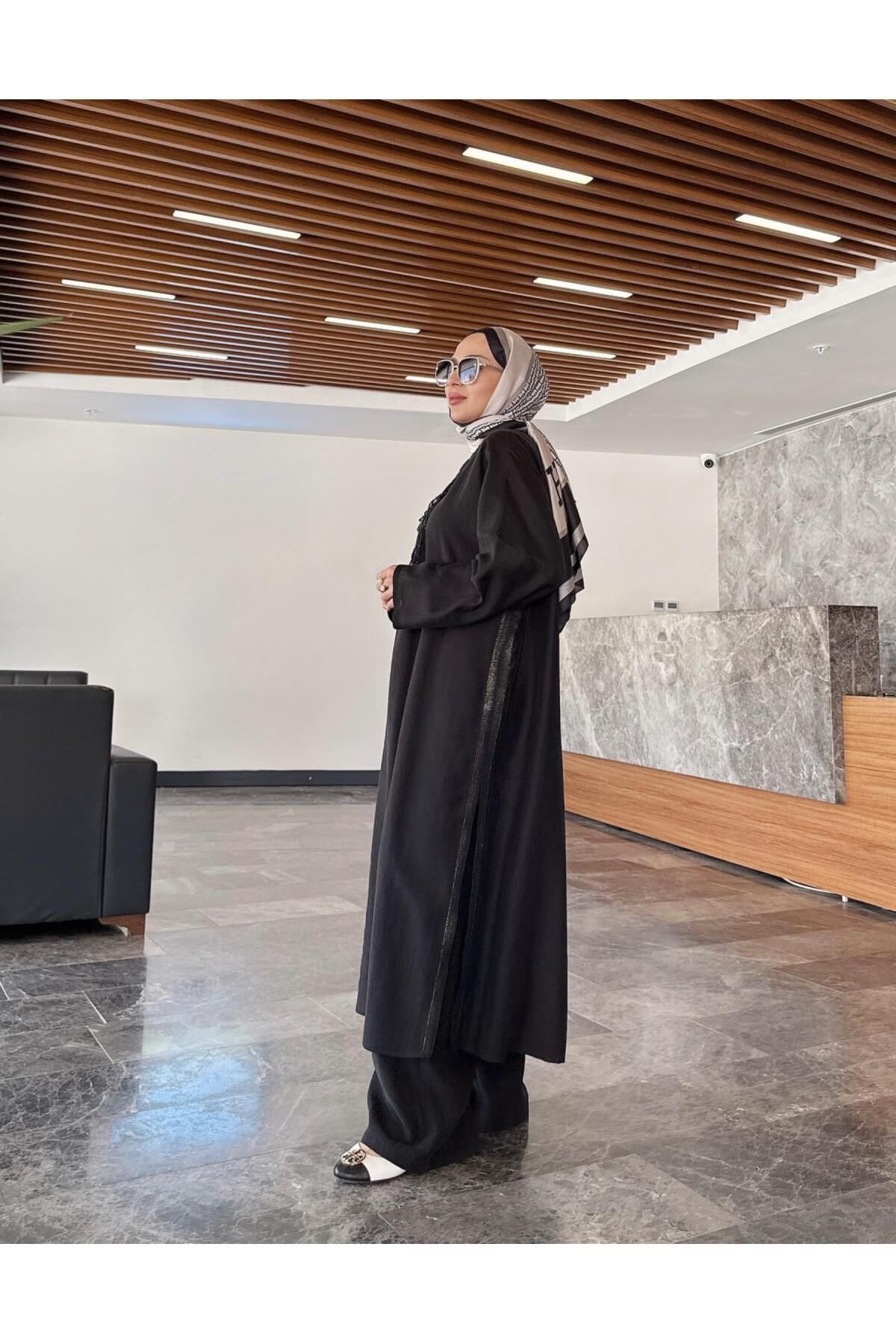 Hare Butik RAFELLA GROGREN DETAY UZUN TUNİK