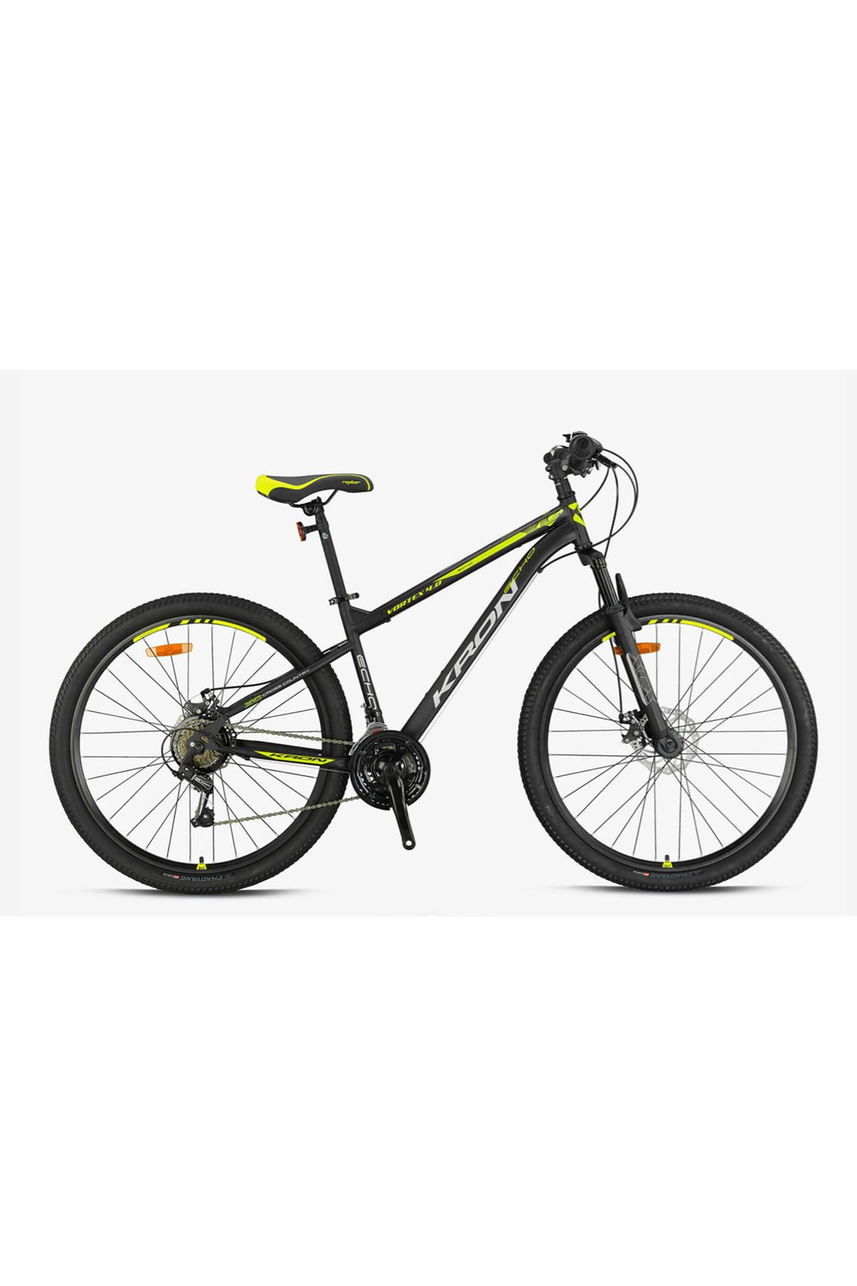 Kron KORN VORTEX 4.0 MD 27,5 JANT 15cm KADRO SİYAH-SARI BİSİKLET