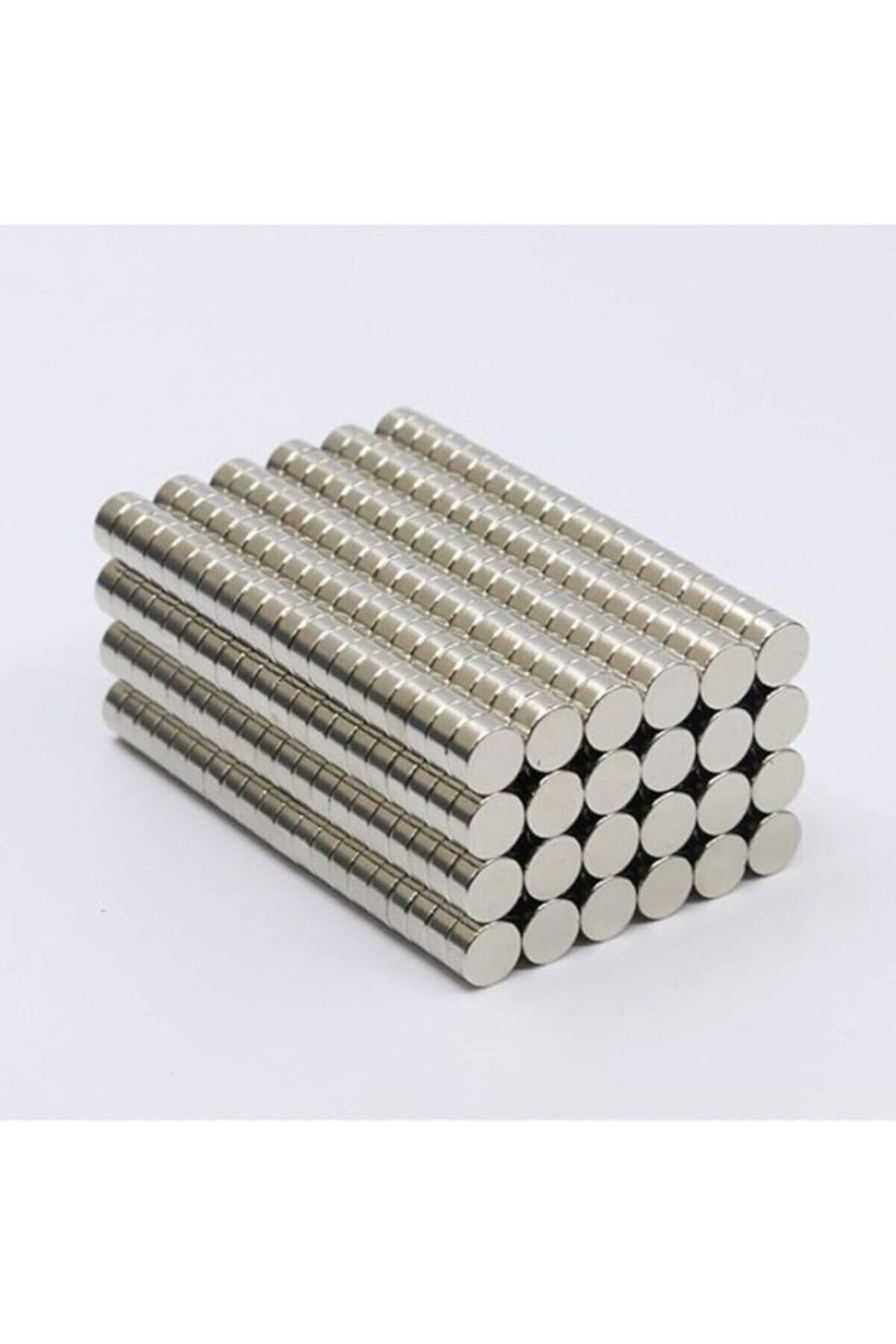 ShopZum Yuvarlak Neodyum Mıknatıs Magnet - 6 Mm Çap - 3 Mm Kalınlık - 8 Adet