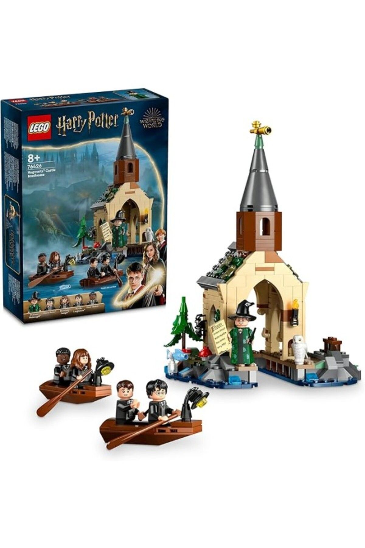 ShopZum Harry Potter Hogwarts Şatosu Kayıkhanesi 76426 – 8 Yaş Ve Harry Potter Hayranları Kız Ve Erkek