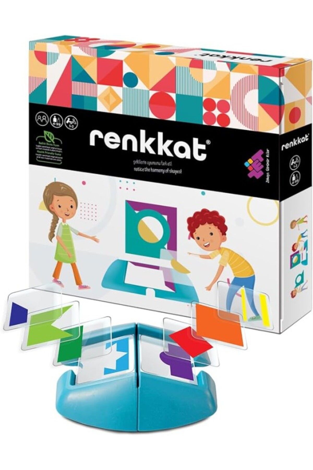 ShopZum Renkkat (Tek Kişilik) Dikkat, Oyunu 4+ Yaş 1 Oyuncu