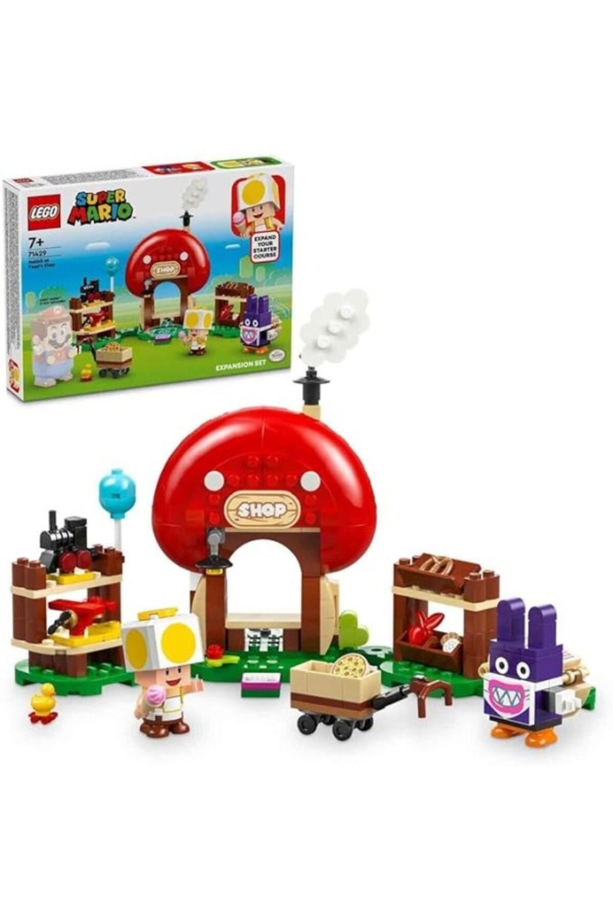 ShopZum Super Mario Nabbit Toad’Un Dükkanında Ek Macera Seti 71429-8 Yaş Ve Üzeri Super Mario