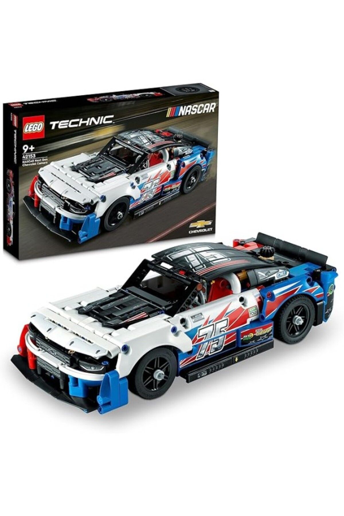 ShopZum Technic Nascar Yeni Nesil Chevrolet Camaro Zl1 42153-9 Yaş Ve Üzeri Çocuklar İçin Yaratıcı