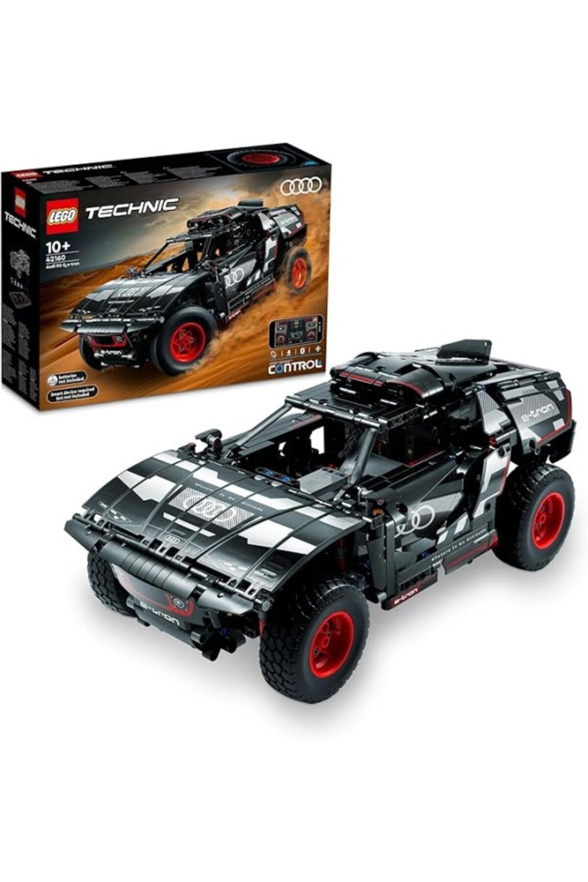 ShopZum Lego® Technic Audi Rs Q E-Tron 42160-10 Yaş Ve Üzeri Uzaktan Kumandalı Ralli Arabalarını Seven